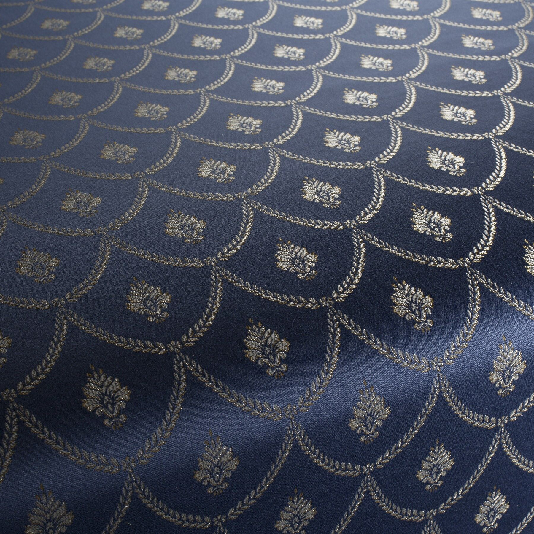 Ja2014 051 Muscadet Franzoesische Polsterstoffe Blau