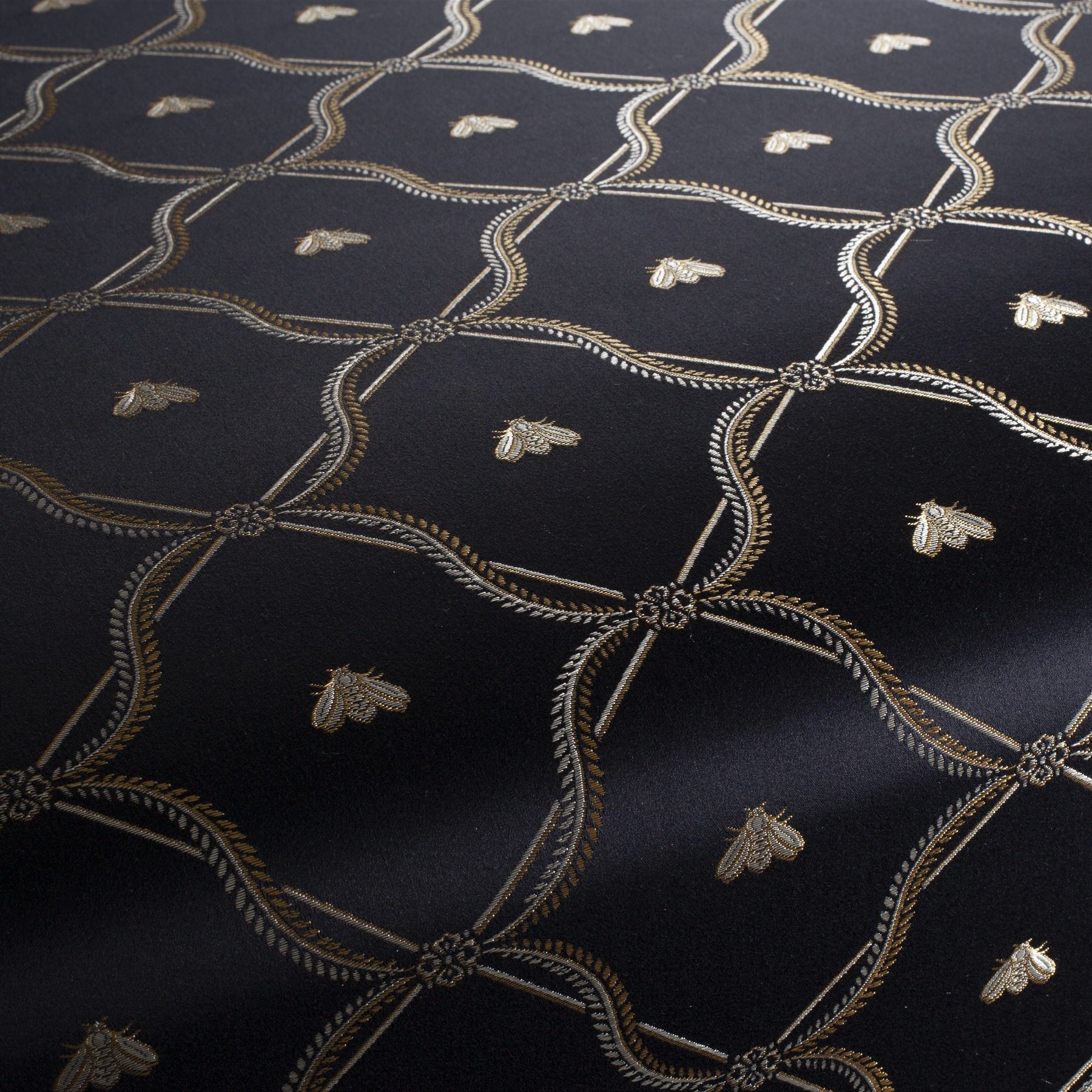 Ja2015 099 Roussillon Franzoesische Polsterstoffe Schwarz