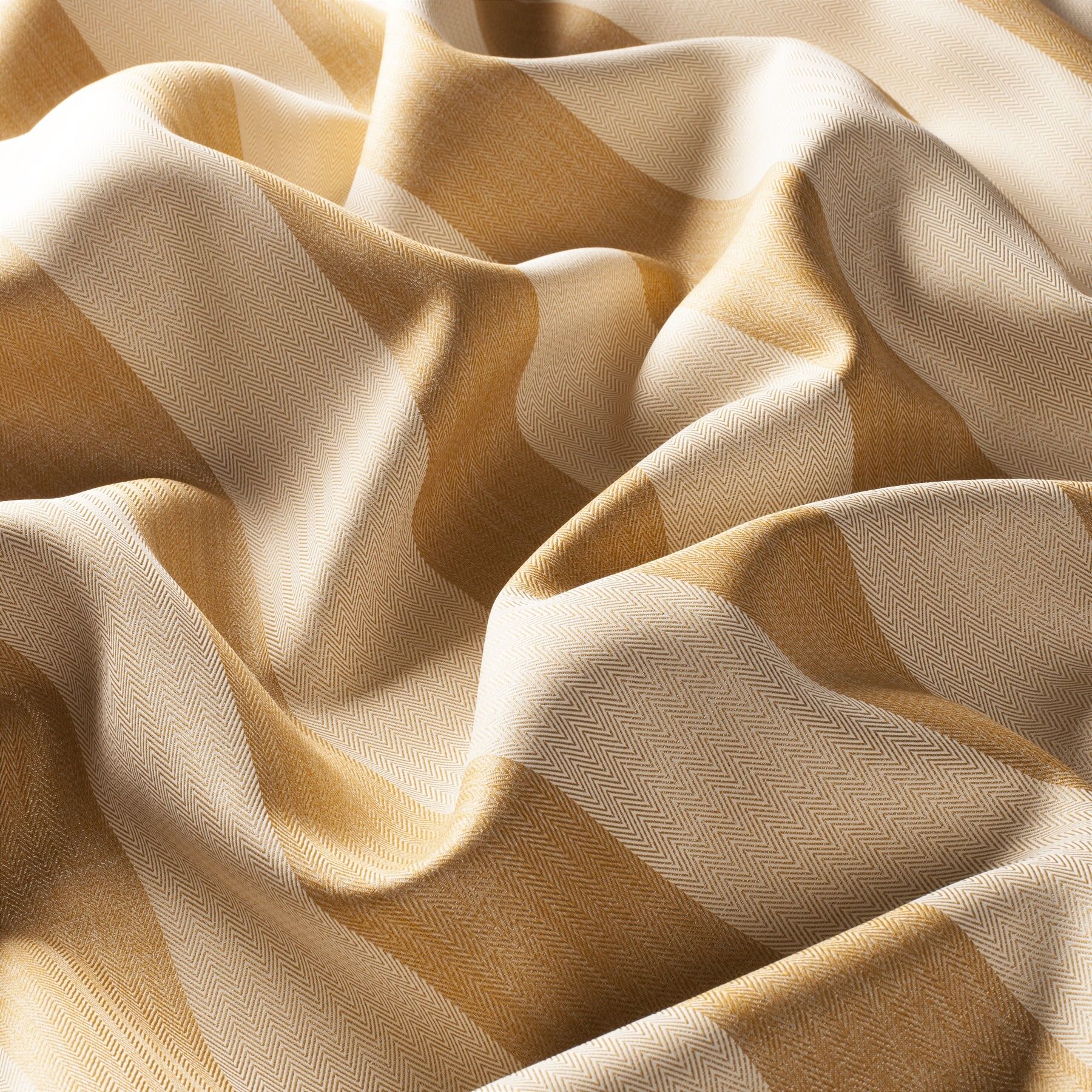 8 8034 040 Nightline Fr Jab Vorhangstoff Meterware Gestreift Gelb