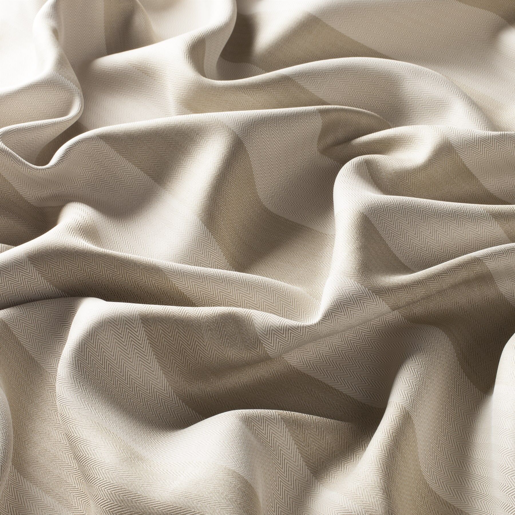 8 8034 072 Nightline Fr Jab Vorhangstoff Meterware Gestreift Beige