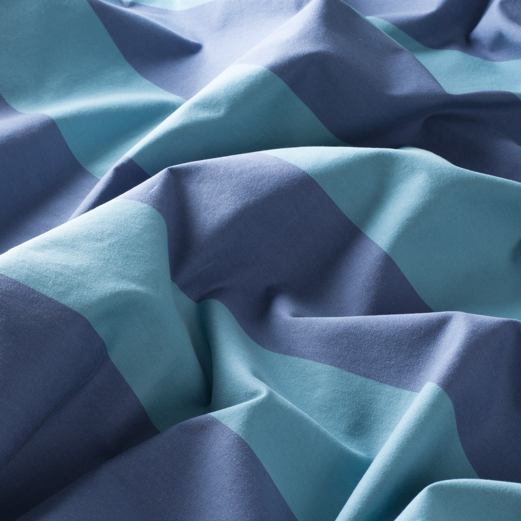 9 7700 082 Stardust Jab Vorhangstoff Meterware Gestreift Blau