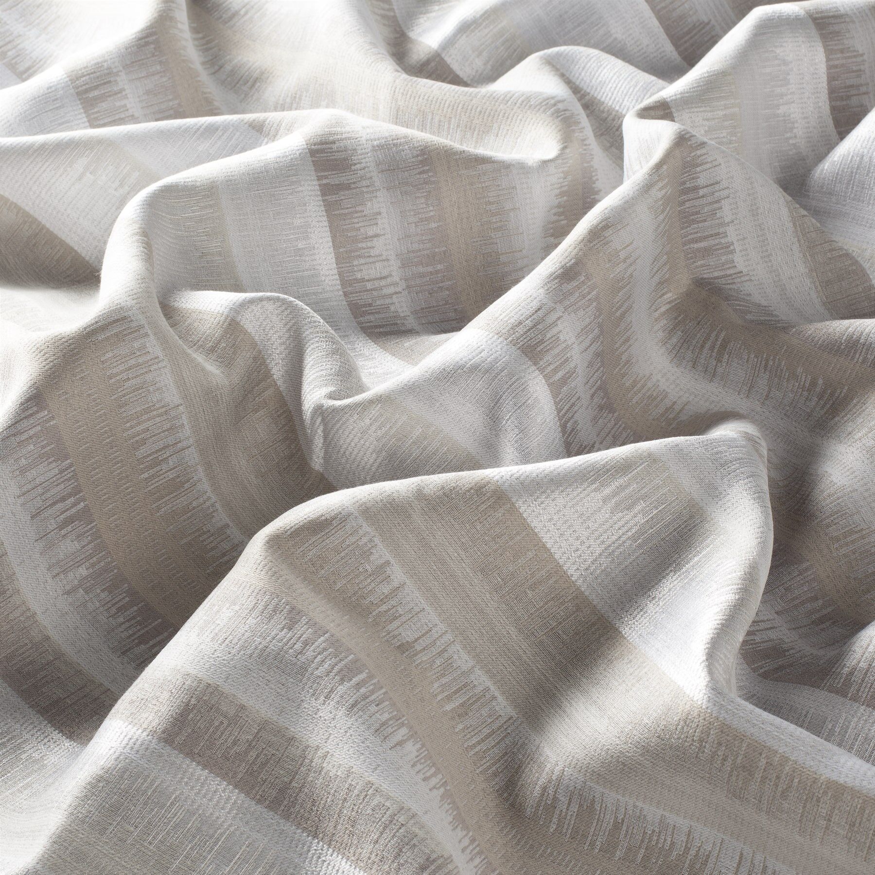 9 7782 070 Bilbao Jab Vorhangstoff Meterware Gestreift Beige