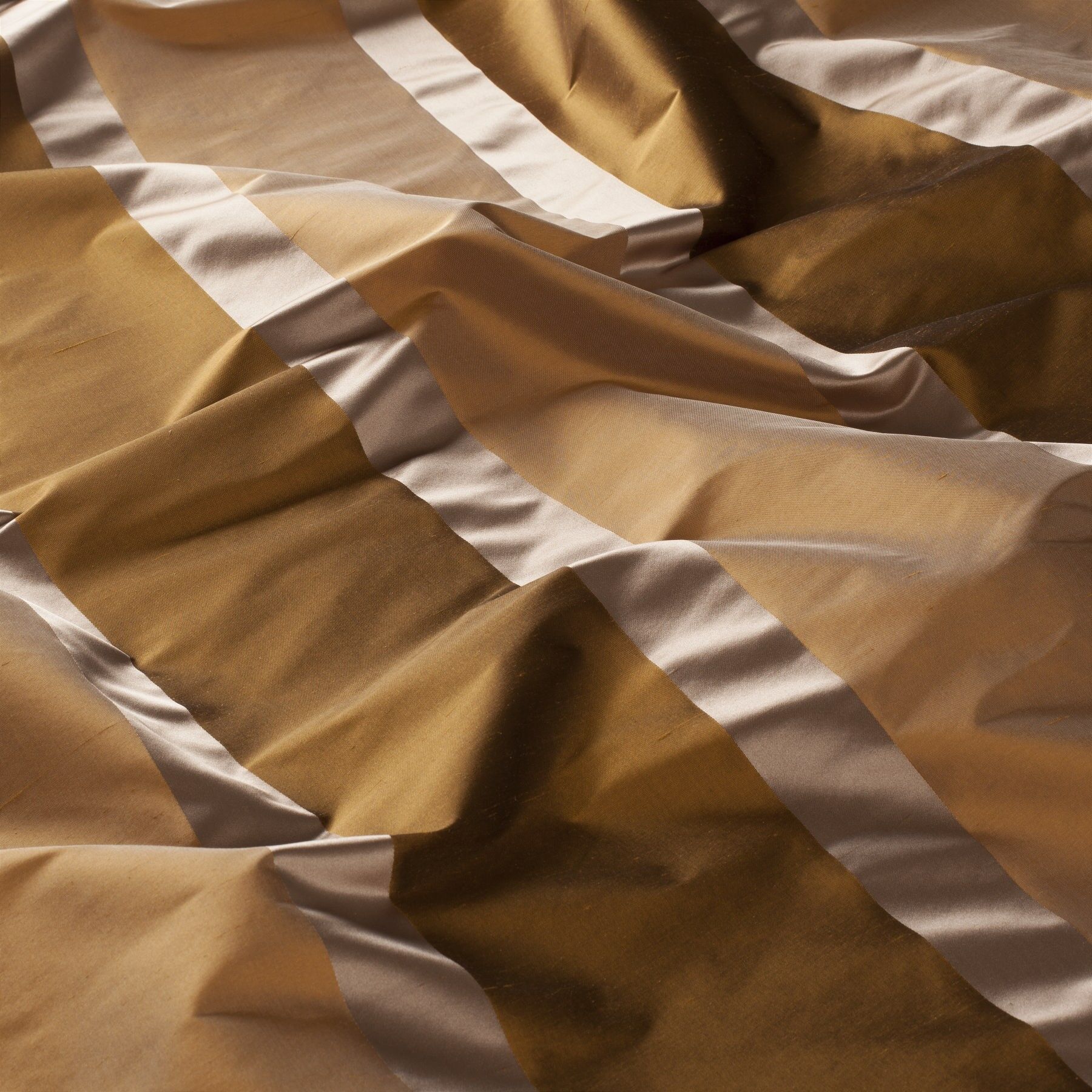 9 7917 020 Aloro Jab Vorhangstoff Meterware Gestreift Braun