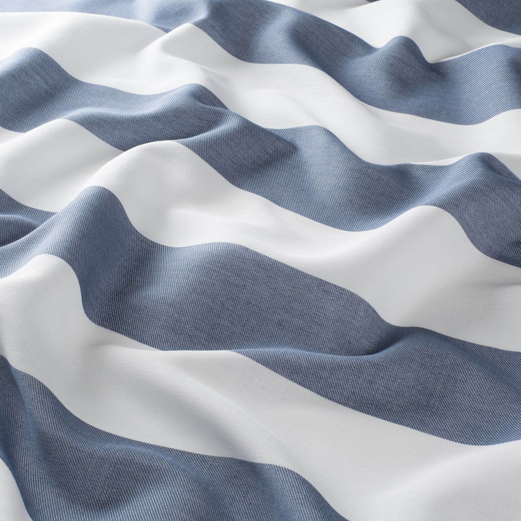 8 1919 051 Limit Jab Vorhangstoff Meterware Gestreift Blau