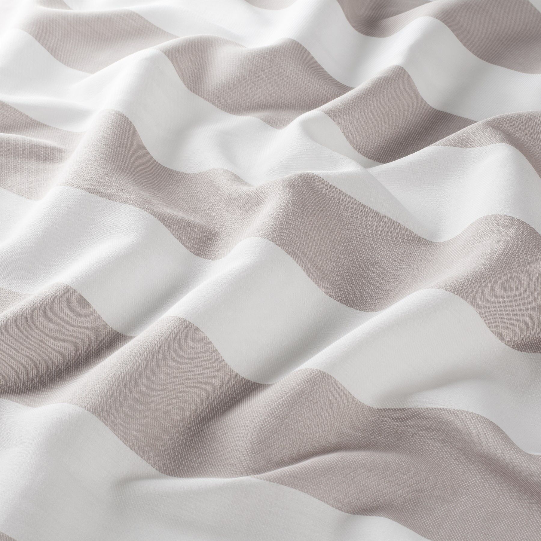 8 1919 060 Limit Jab Vorhangstoff Meterware Gestreift Braun