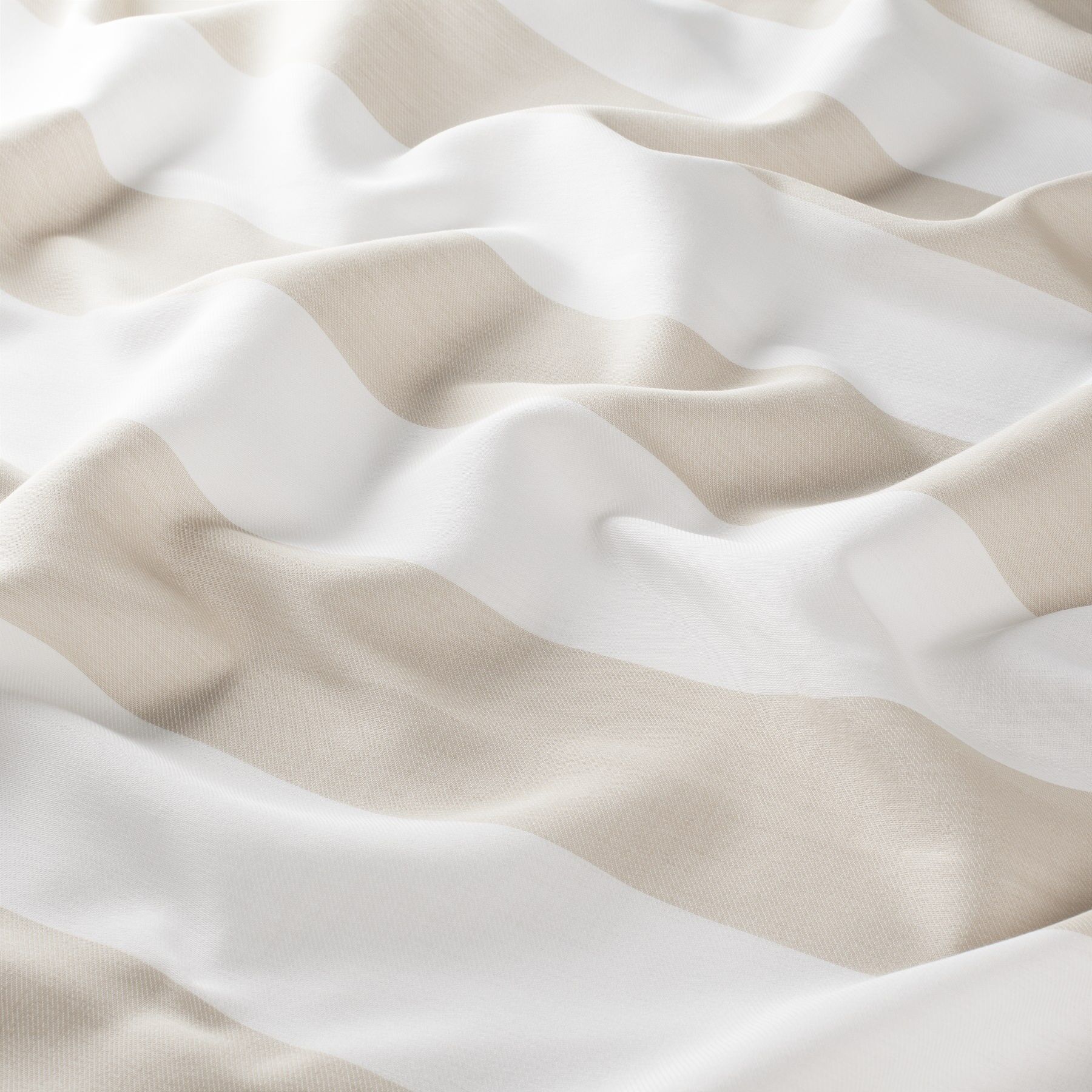 8 1919 071 Limit Jab Vorhangstoff Meterware Gestreift Beige