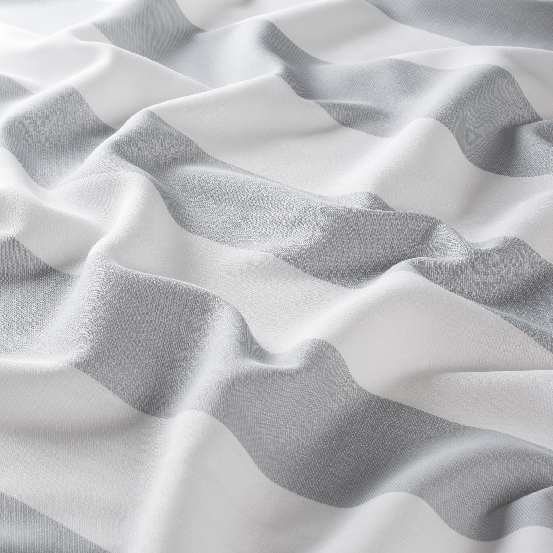 8 1919 092 Limit Jab Vorhangstoff Meterware Gestreift Grau