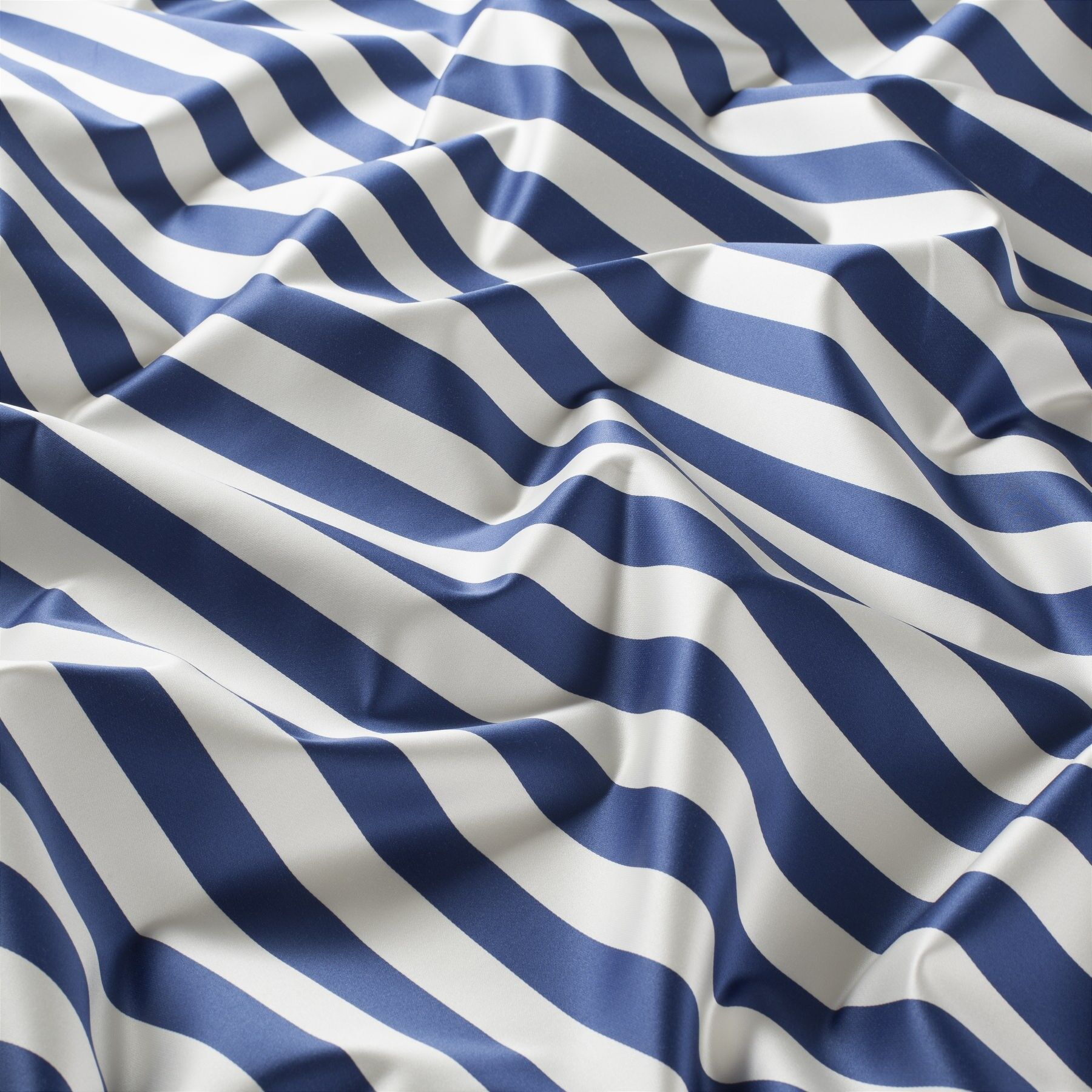 9 7691 051 Timeline Jab Vorhangstoff Meterware Gestreift Blau Weiss