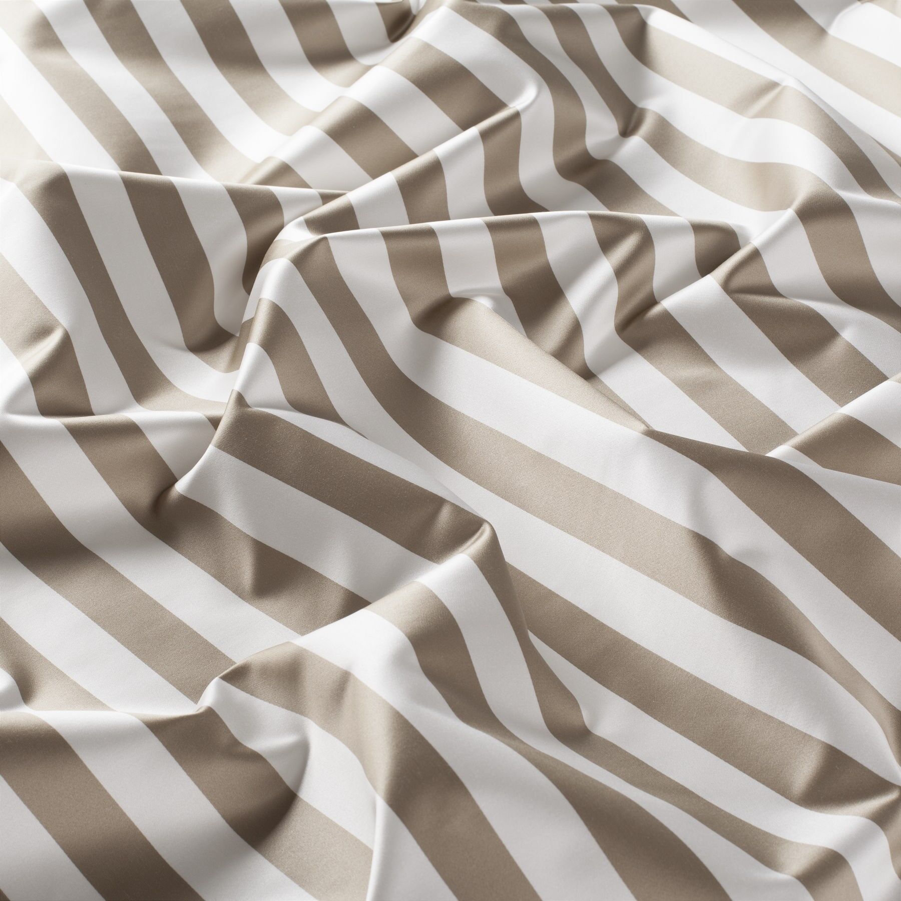 9 7691 074 Timeline Jab Vorhangstoff Meterware Gestreift Beige Weiss