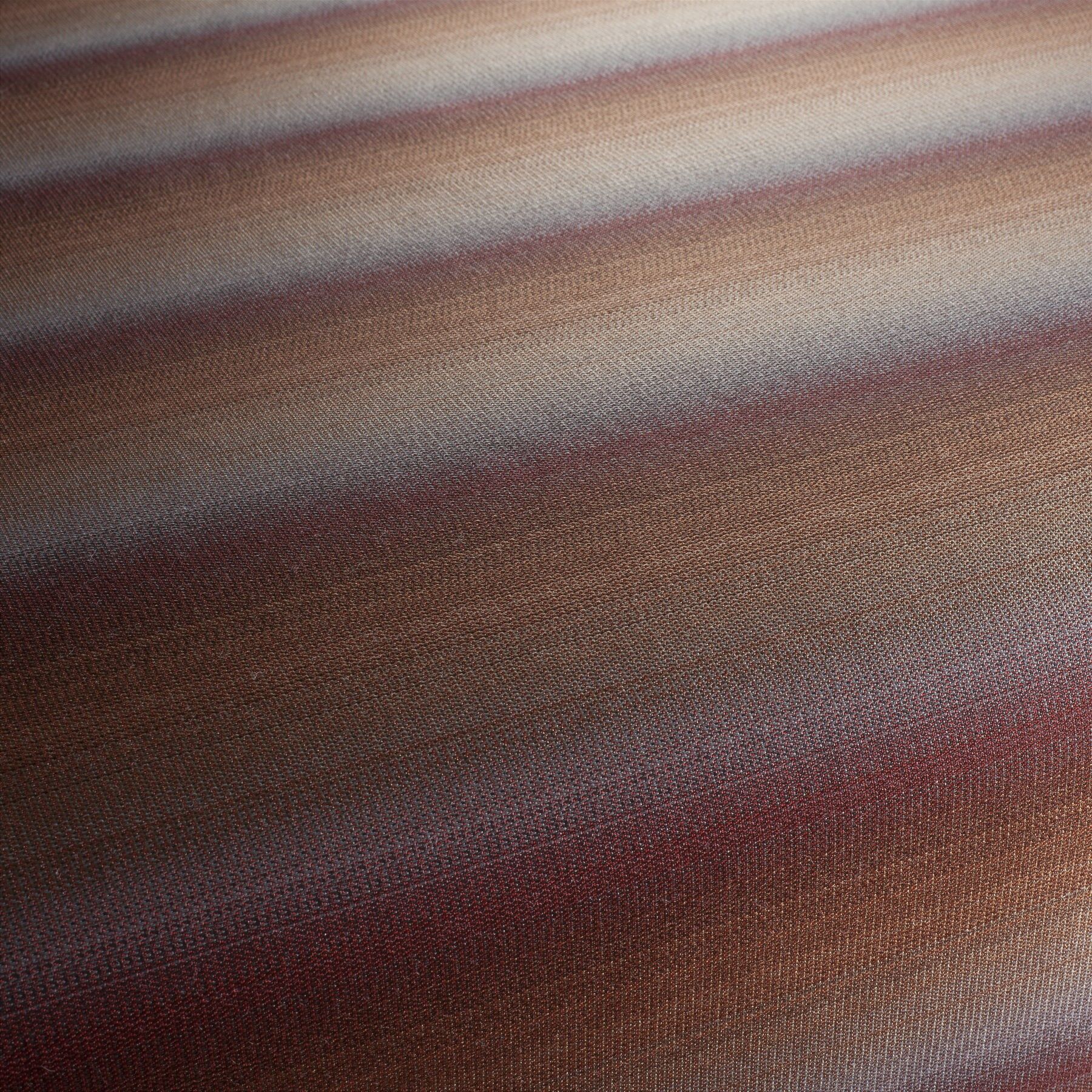 Cx2012 061 Colorflow Jab Polsterstoff Meterware Gestreift Orange