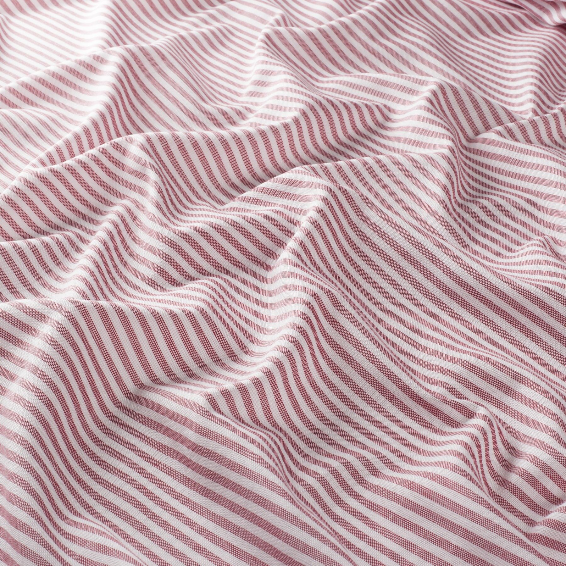 Gs1001 010 Sally Jab Vorhangstoff Meterware Gestreift Rot