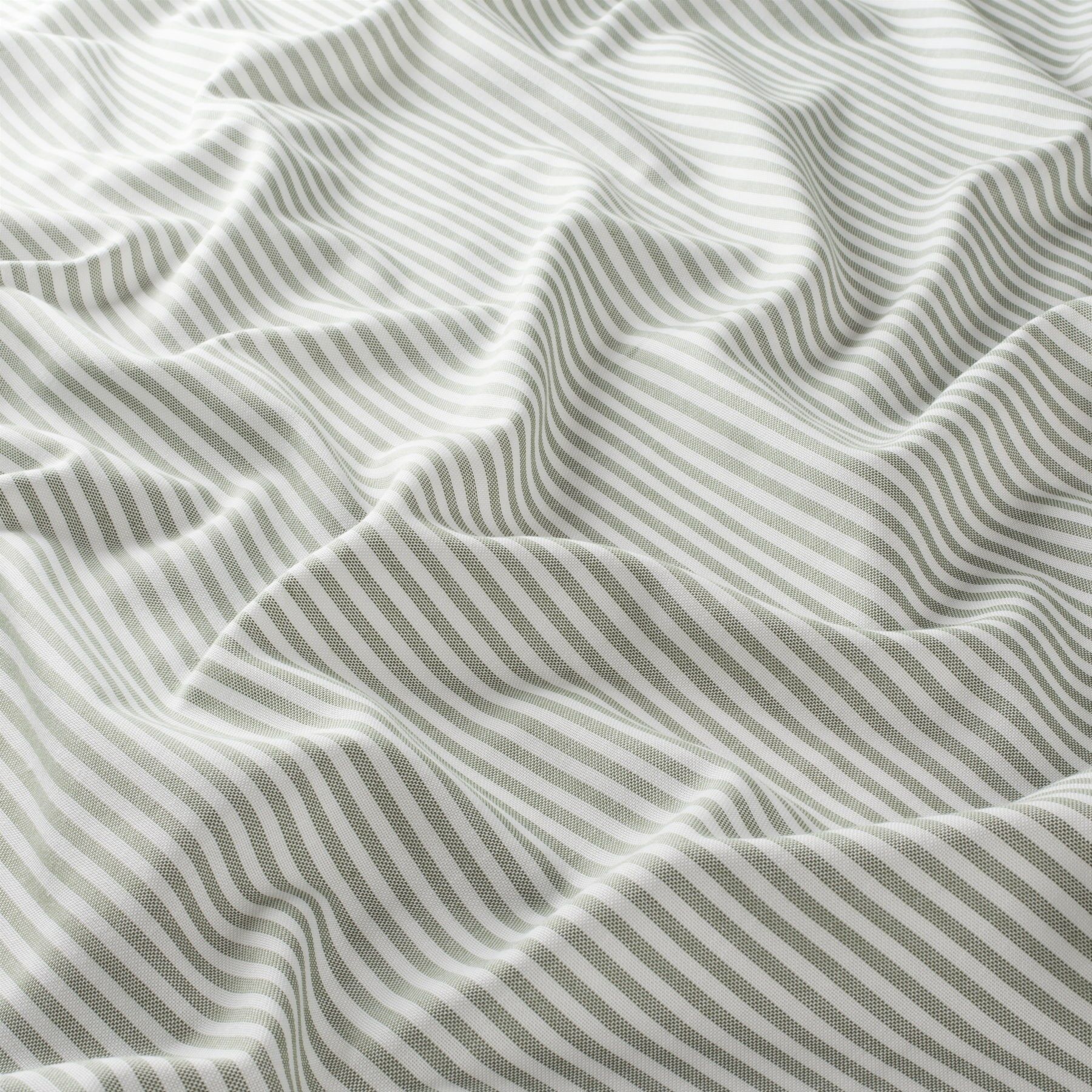 Gs1001 031 Sally Jab Vorhangstoff Meterware Gestreift Gruen