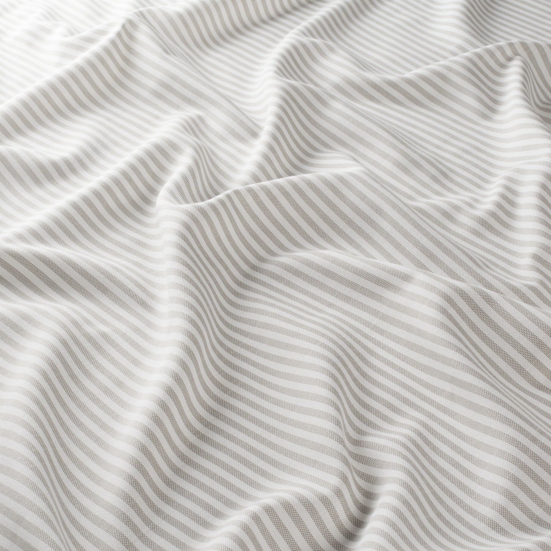 Gs1001 072 Sally Jab Vorhangstoff Meterware Gestreift Beige