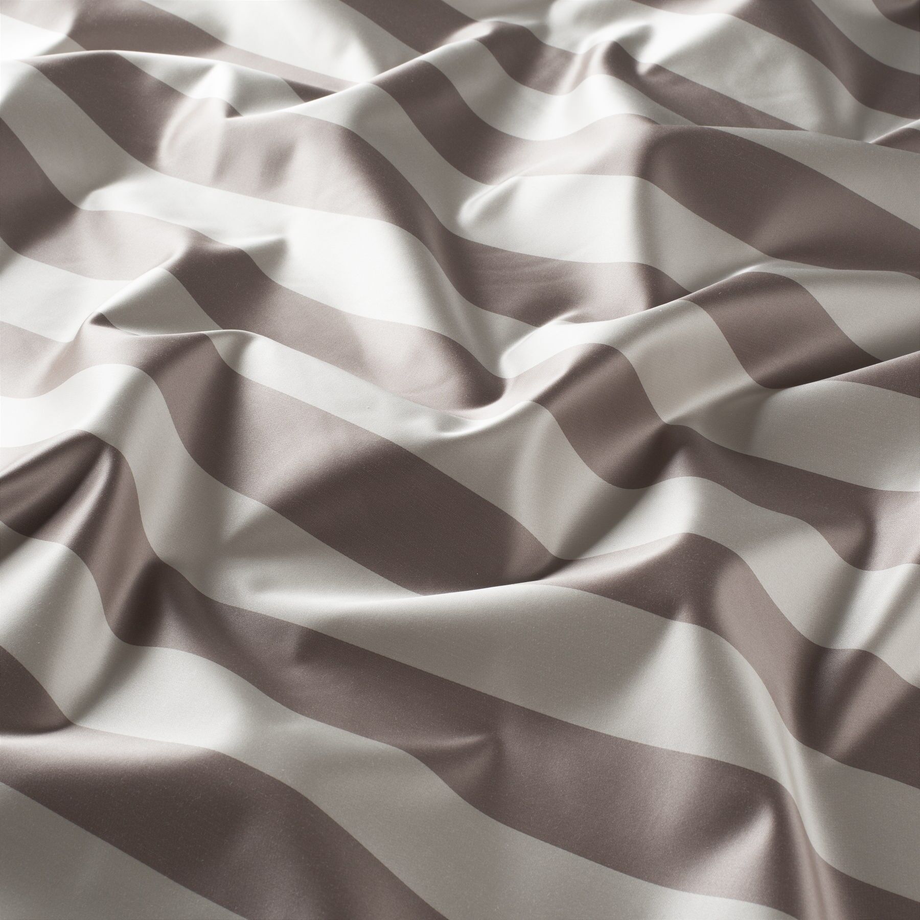 Ja7060 065 Colourstream Jab Vorhangstoff Meterware Gestreift Braun Grau