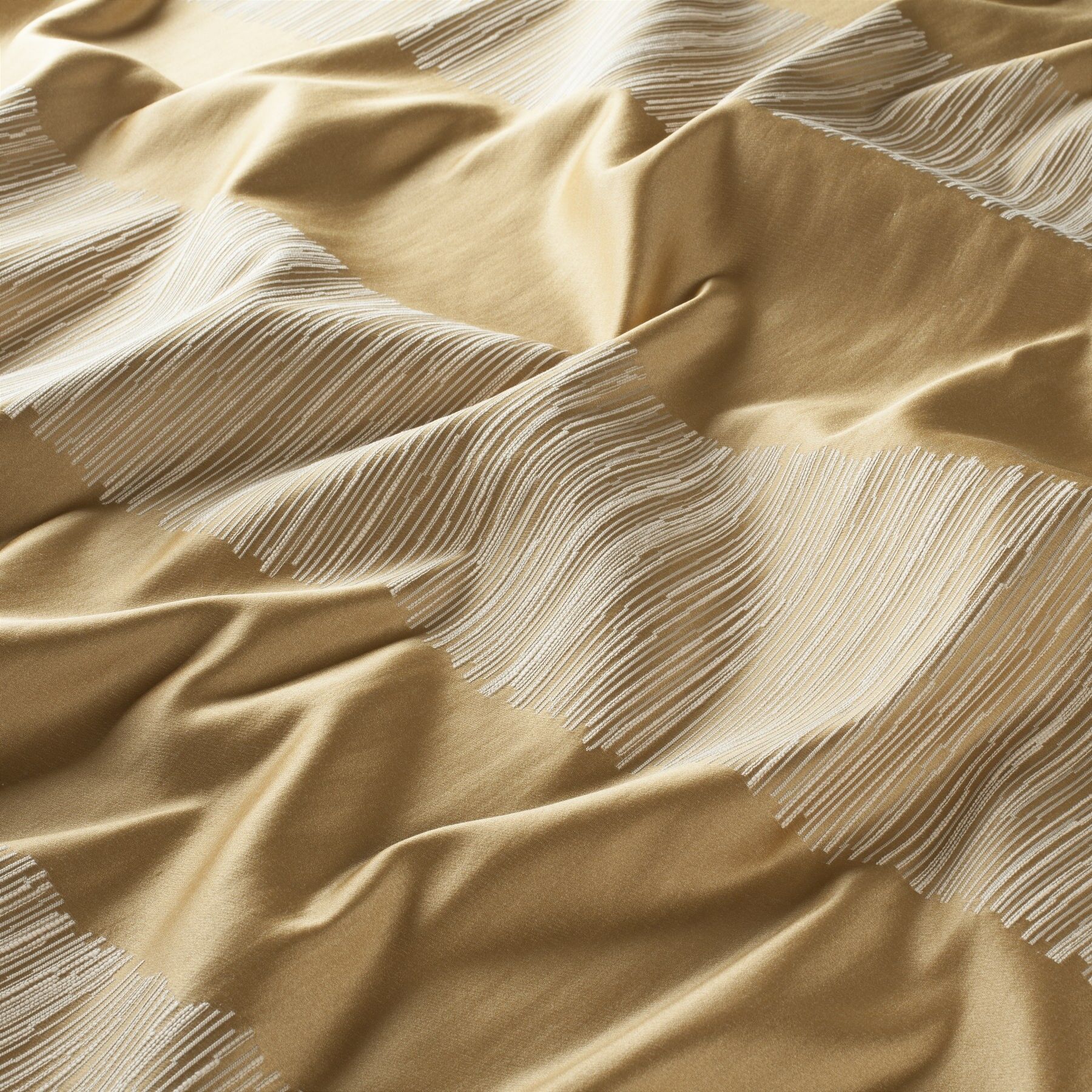 Ja7082 040 Rubana Jab Vorhangstoff Meterware Gemustert Gelb