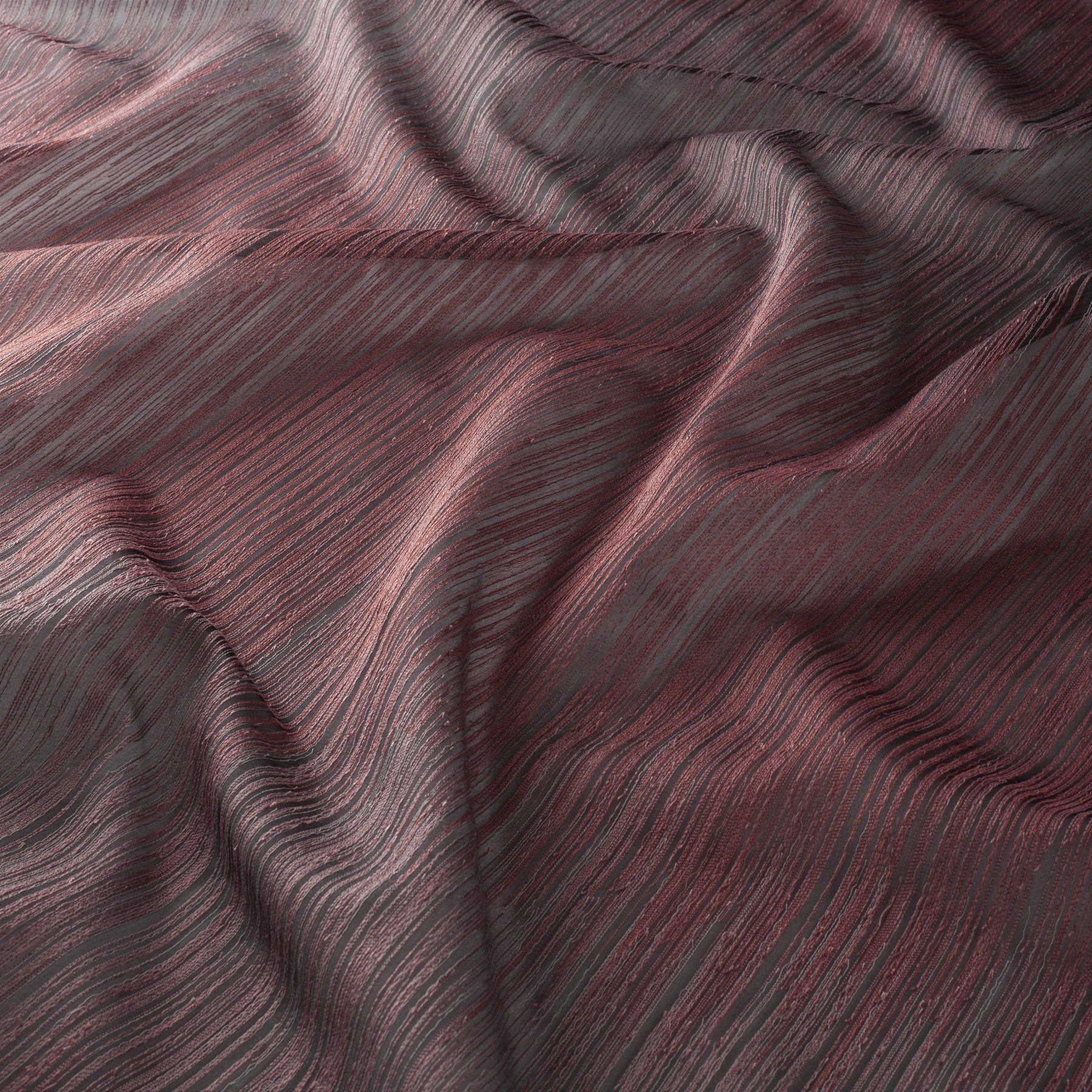 Ja7089 010 Blaze Jab Gardinenstoff Meterware Gemustert Rot