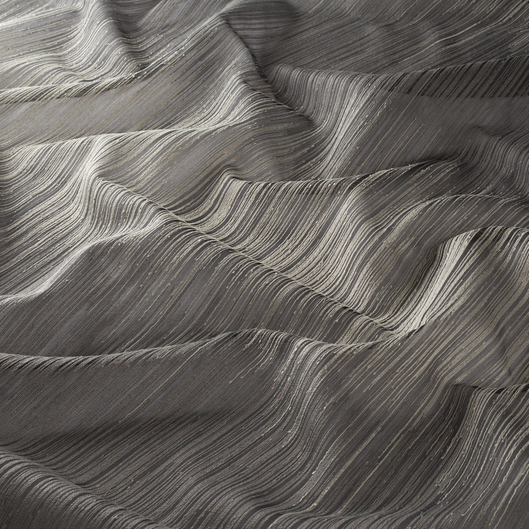 Ja7089 092 Blaze Jab Gardinenstoff Meterware Gemustert Grau