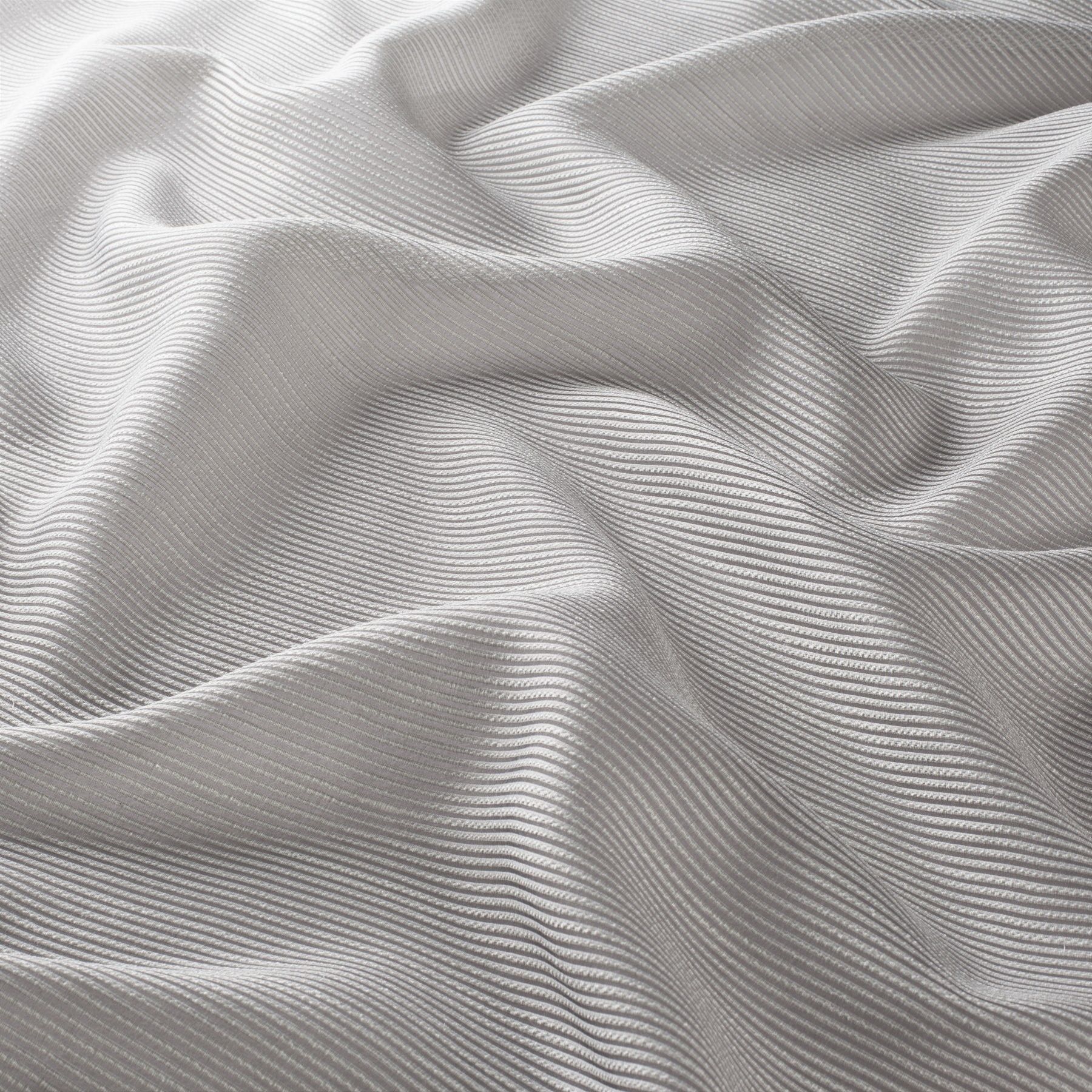 Ja7105 091 Beam Jab Gardinenstoff Meterware Gestreift Grau