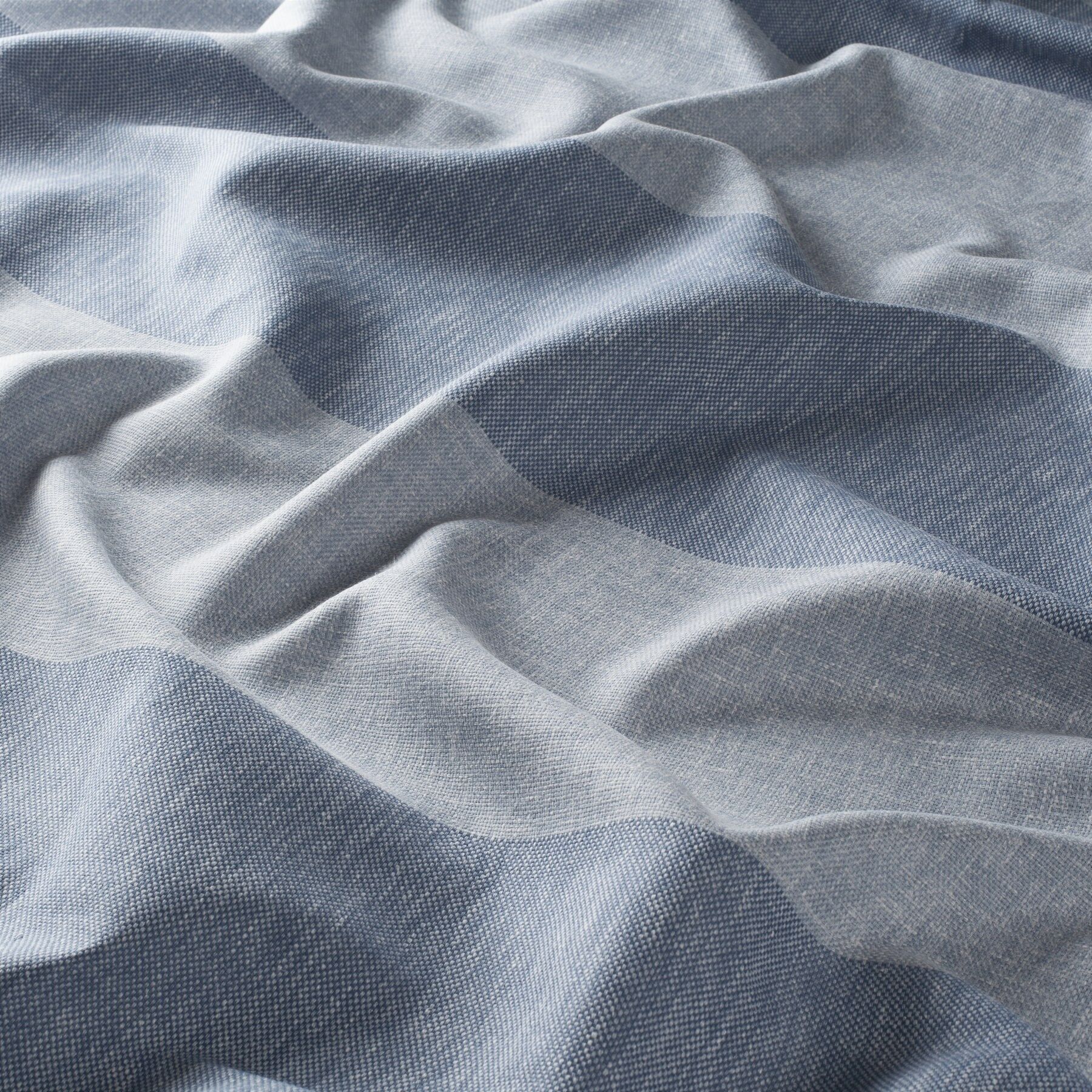 8 1918 051 Linea Jab Vorhangstoff Meterware Gestreift Blau 8 1918 051 Linea Jab Vorhangstoff Meterware Gestreift Blau