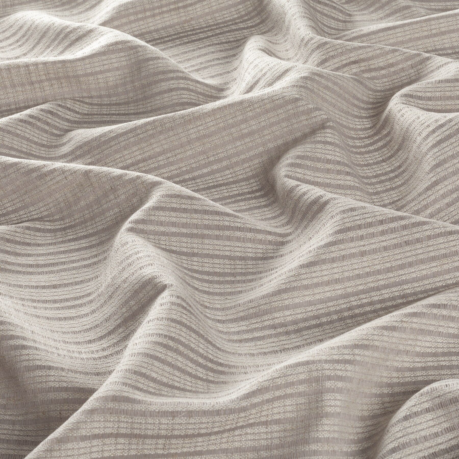 Ca1598 091 Got Rhythm Jab Vorhangstoff Meterware Gestreift Beige