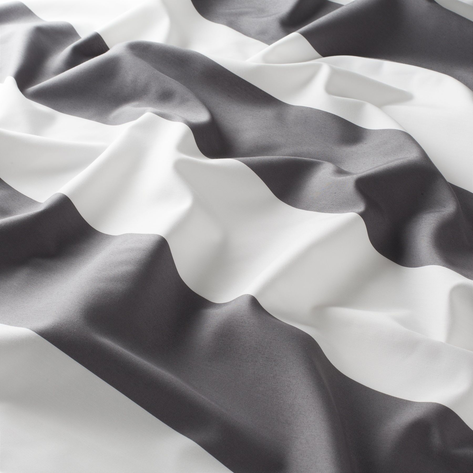 Gs1013 099 Holiday Stripe Jab Vorhangstoff Meterware Gestreift Grau