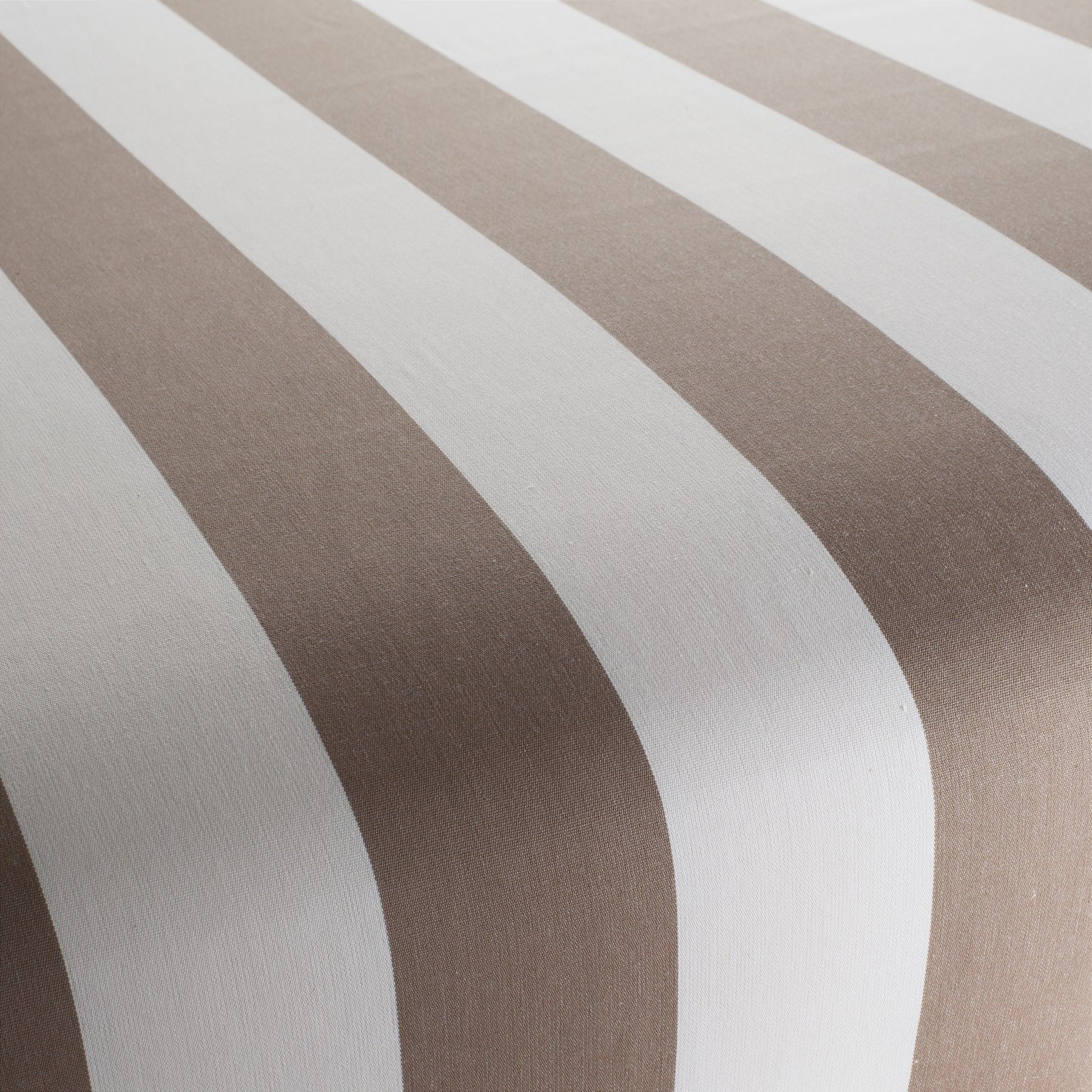 Ja2121 020 Cannes Jab Polsterstoff Meterware Gestreift Braun Weiss