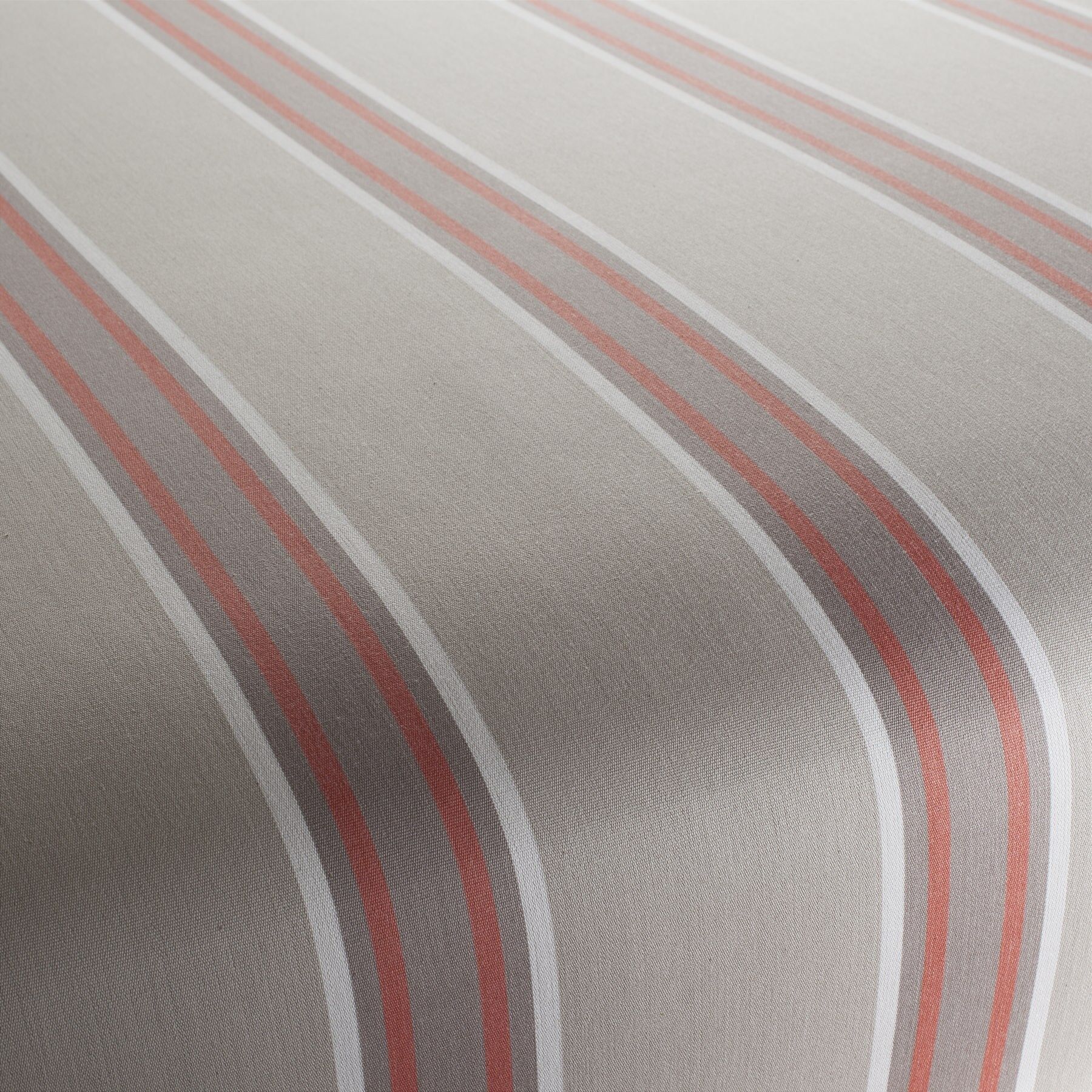 Ja2122 070 Antibes Jab Polsterstoff Meterware Gestreift Beige Orange