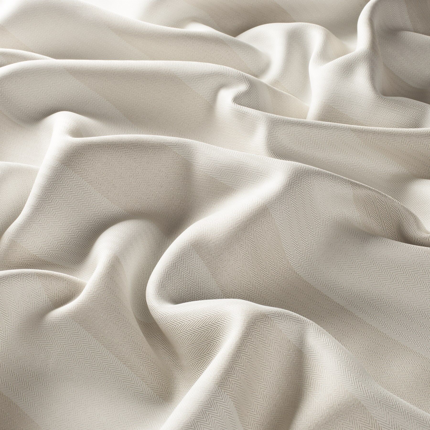 3 9748 070 Nightline Jab Vorhangstoff Meterware Gestreift Beige