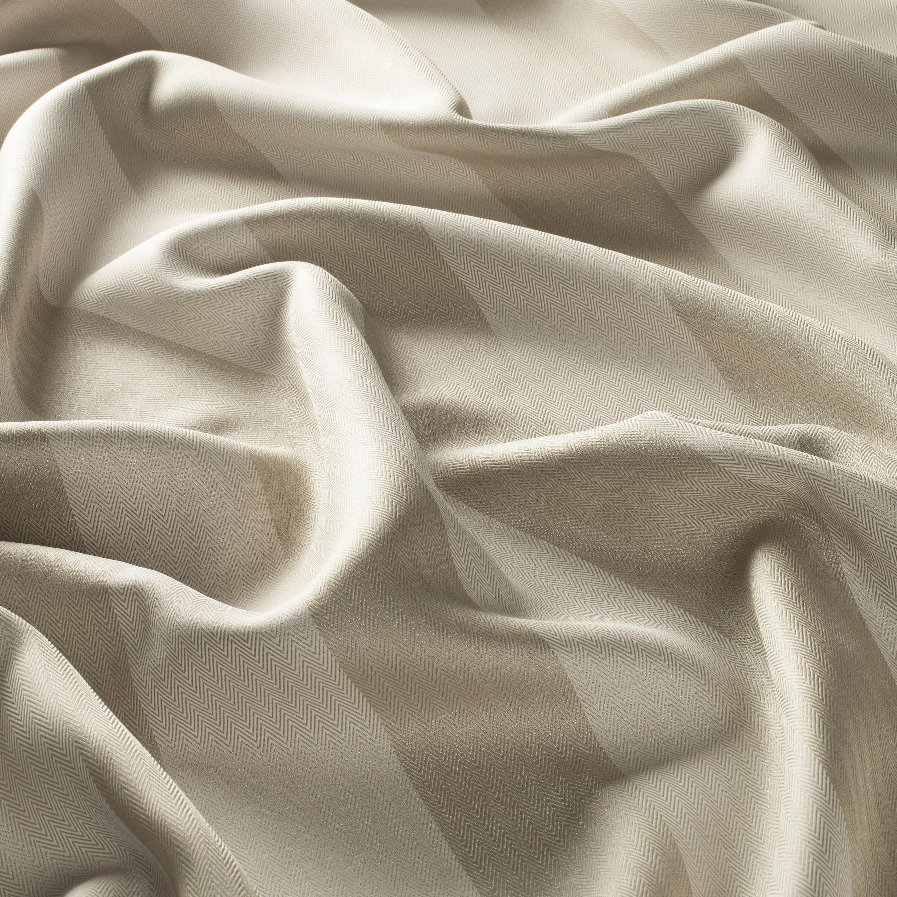 3 9748 071 Nightline Jab Vorhangstoff Meterware Gestreift Beige