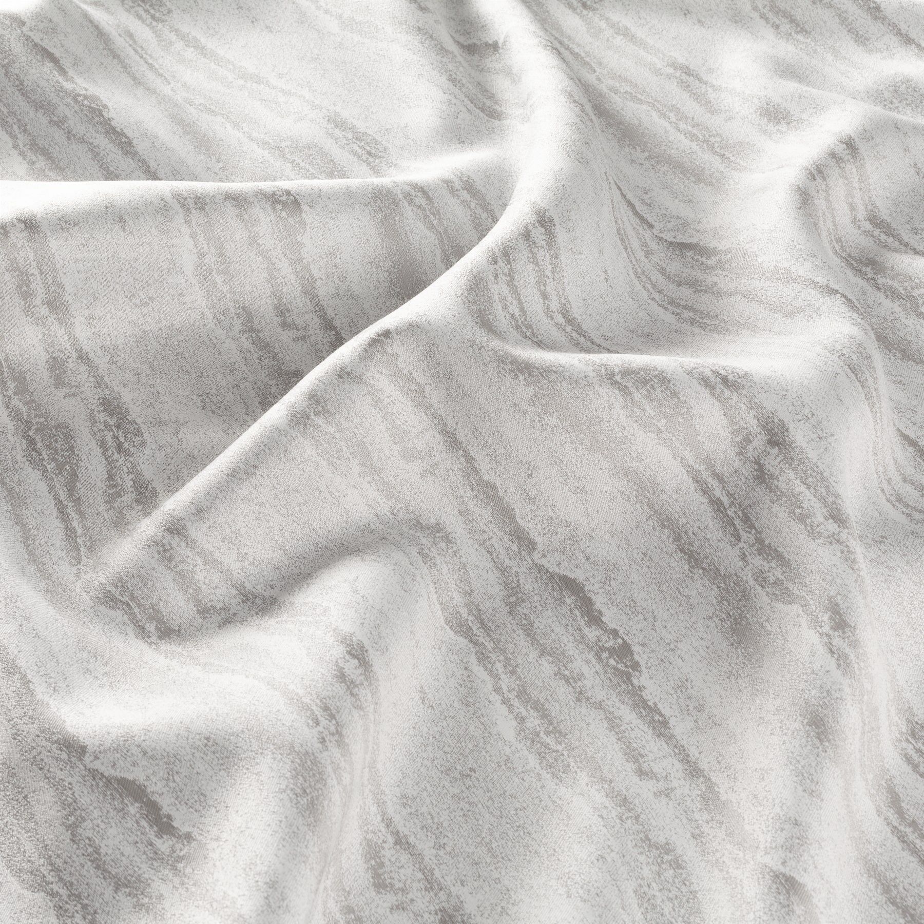 8 1909 091 Milano Jab Vorhangstoff Meterware Gemustert Grau Weiss