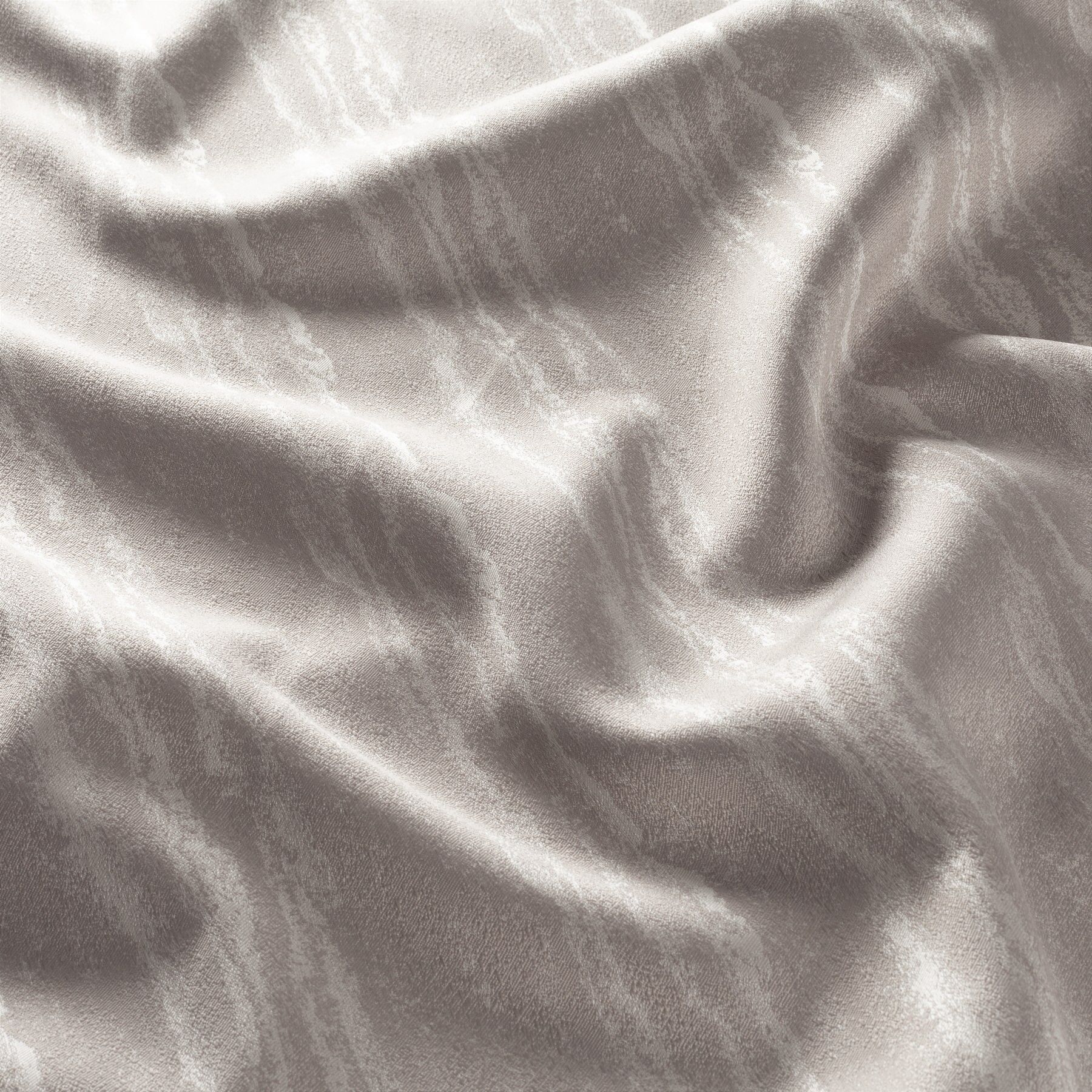 8 1909 092 Milano Jab Vorhangstoff Meterware Gemustert Grau Beige