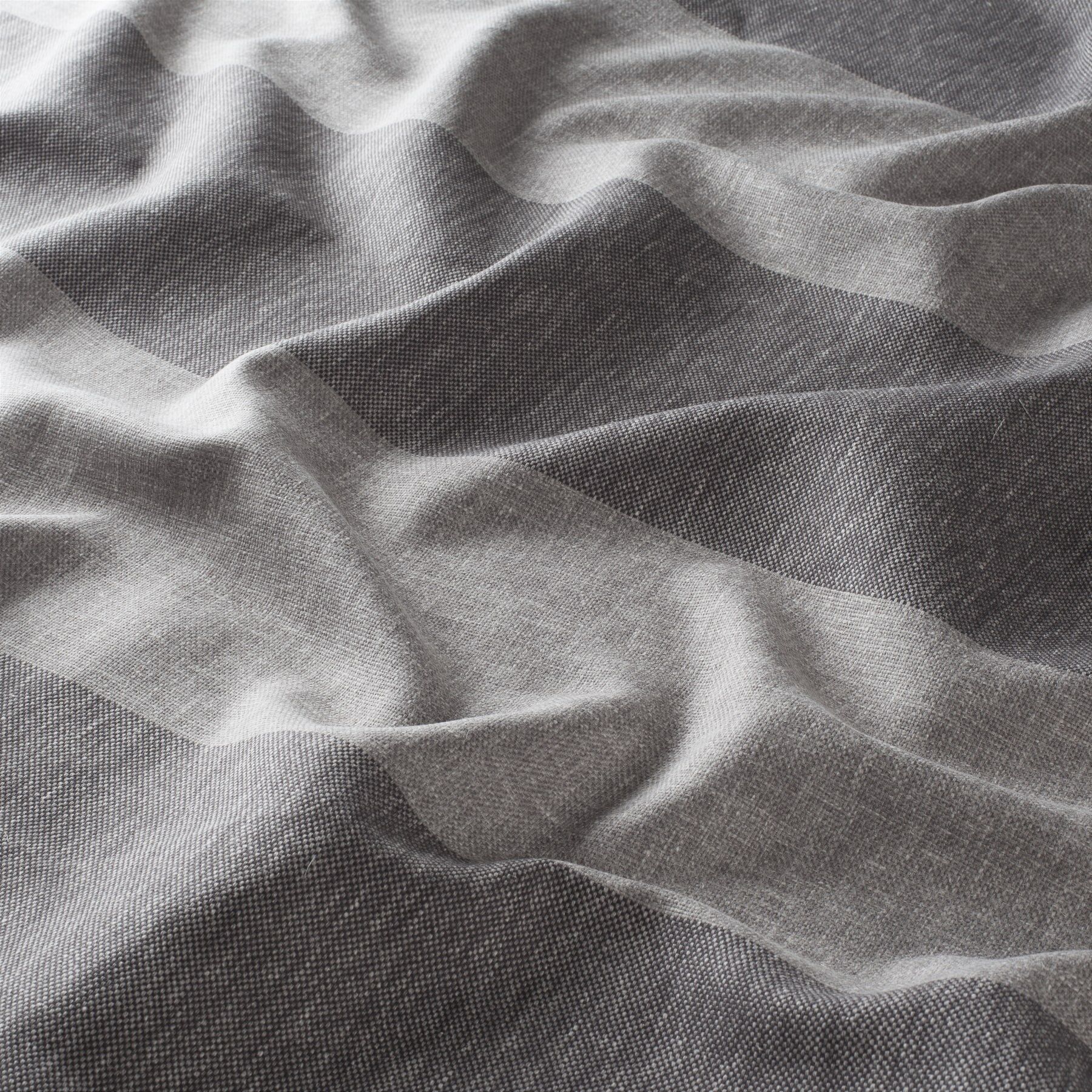 8 1918 094 Linea Jab Vorhangstoff Meterware Gestreift Grau