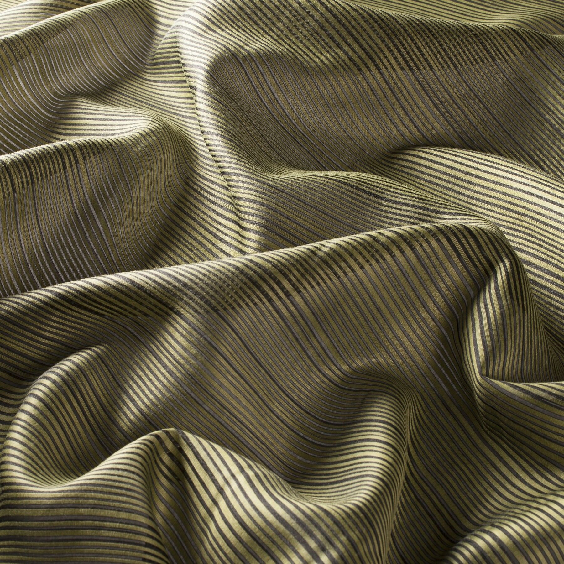 9 7694 030 Scalea Jab Gardinenstoff Meterware Gestreift Gruen