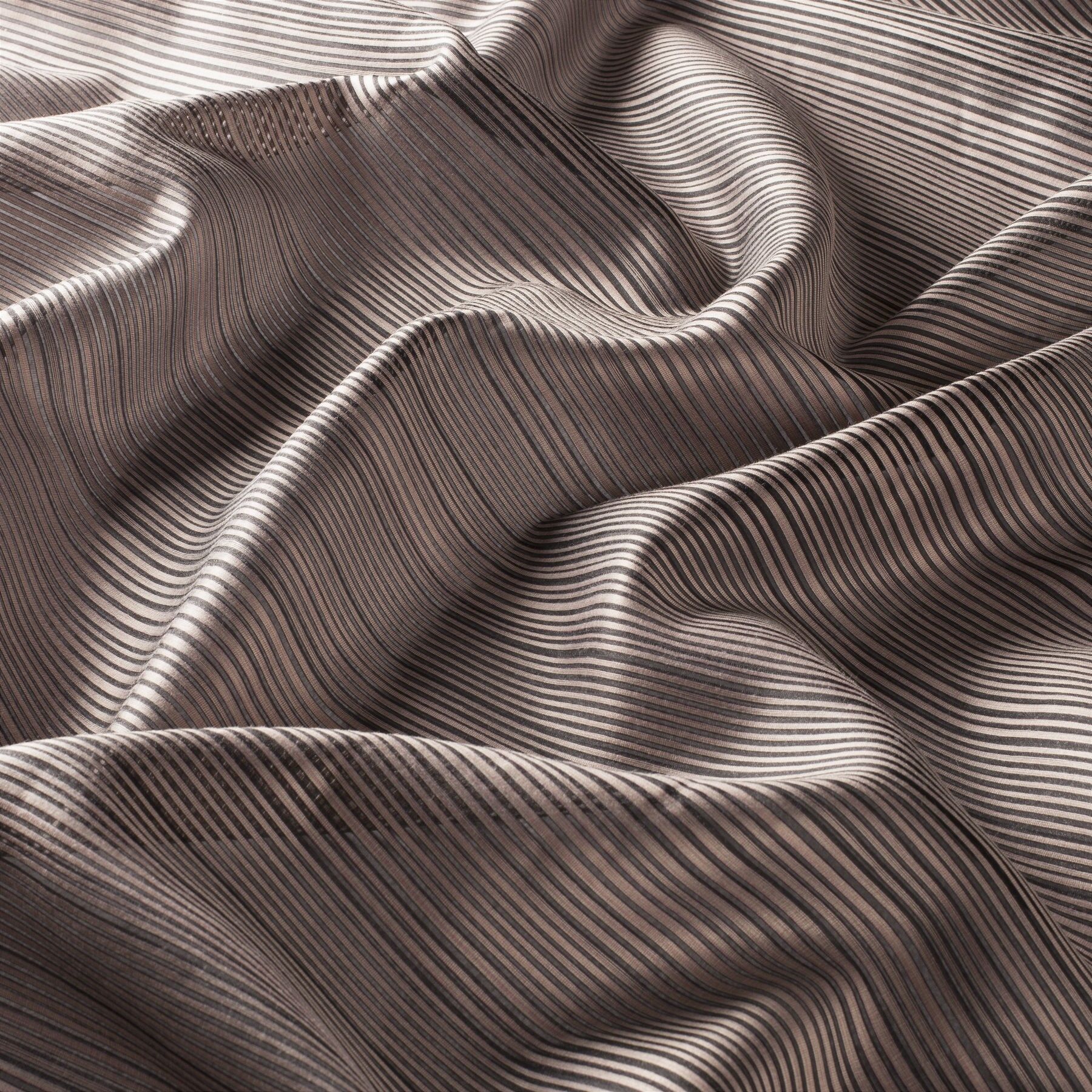 9 7694 060 Scalea Jab Gardinenstoff Meterware Gestreift Rosa