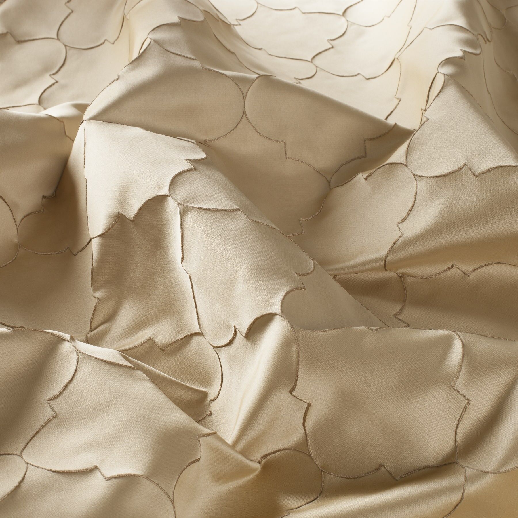 9 7740 040 Benefit Jab Vorhangstoff Meterware Gemustert Gelb