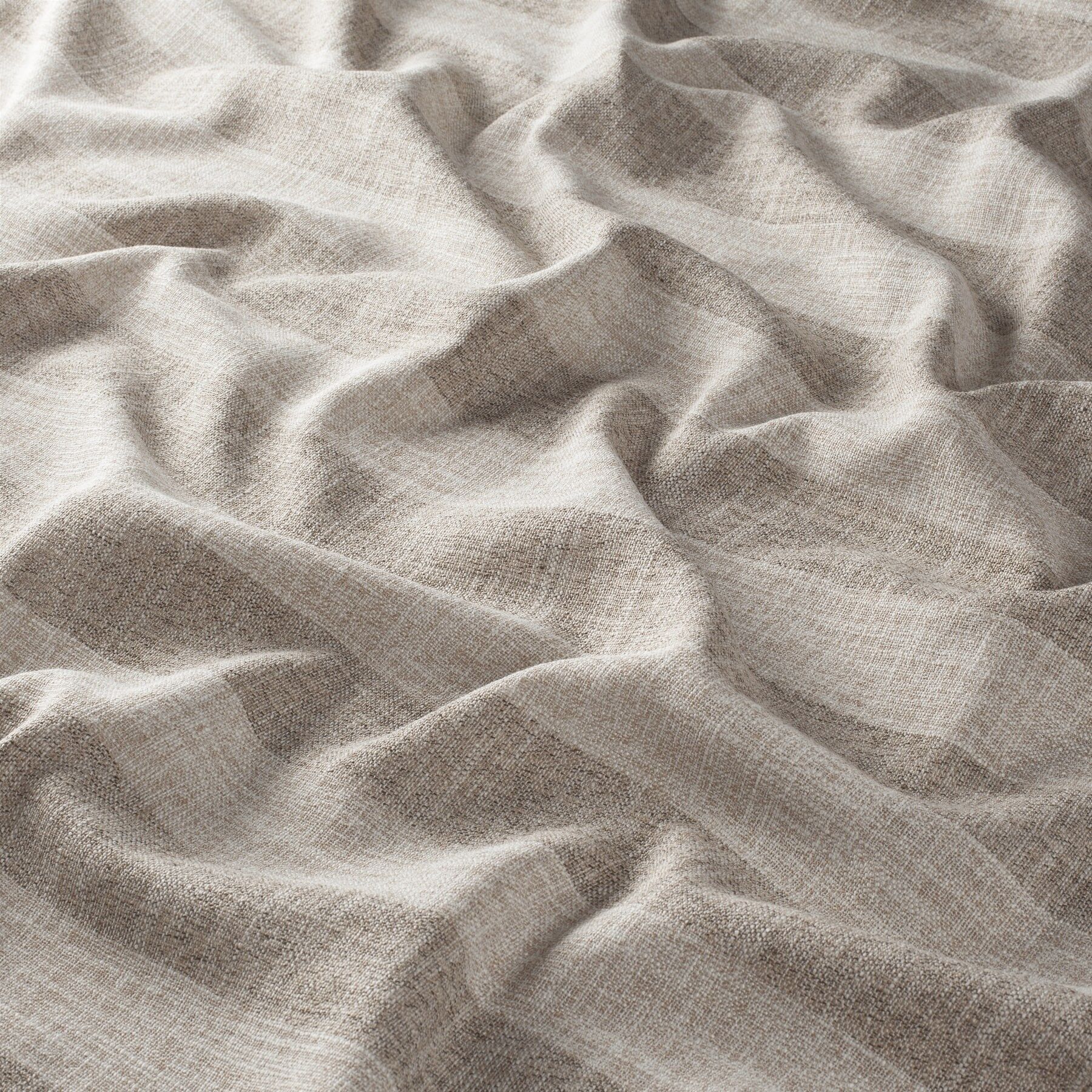 Ja7047 024 Tukan Jab Vorhangstoff Meterware Gestreift Braun