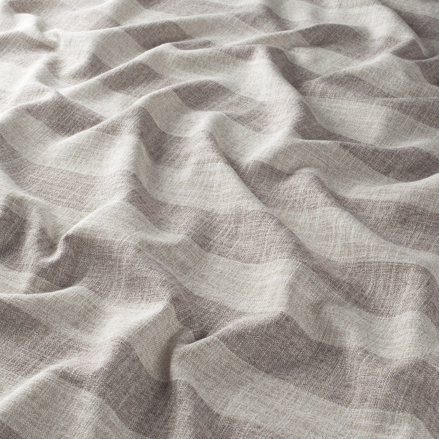 Ja7047 025 Tukan Jab Vorhangstoff Meterware Gestreift Braun