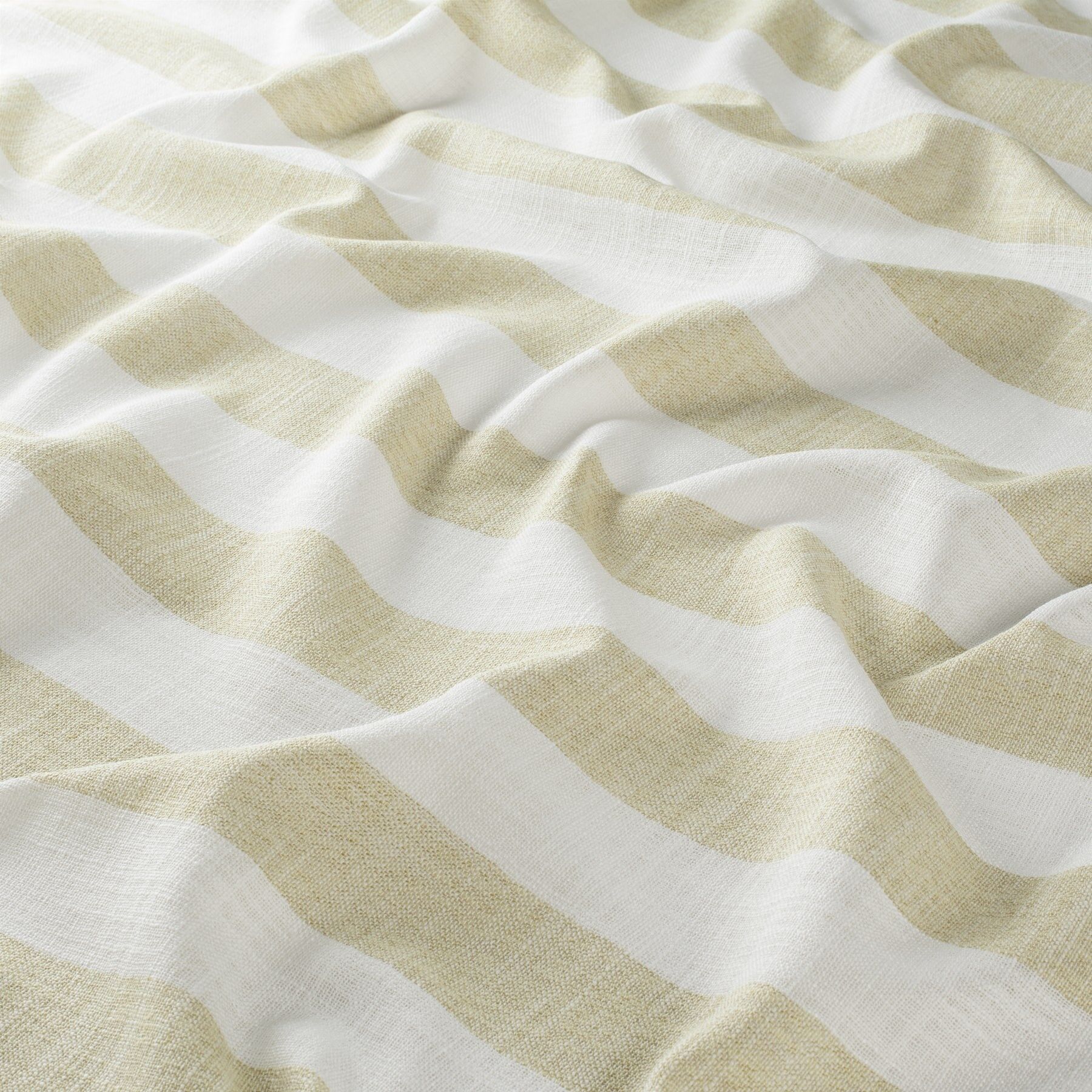 Ja7047 030 Tukan Jab Vorhangstoff Meterware Gestreift Gelb