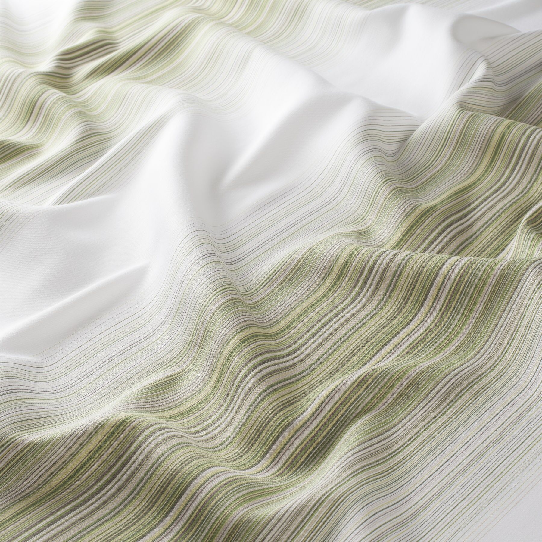 Ja7098 030 Scale Jab Vorhangstoff Meterware Gestreift Gruen