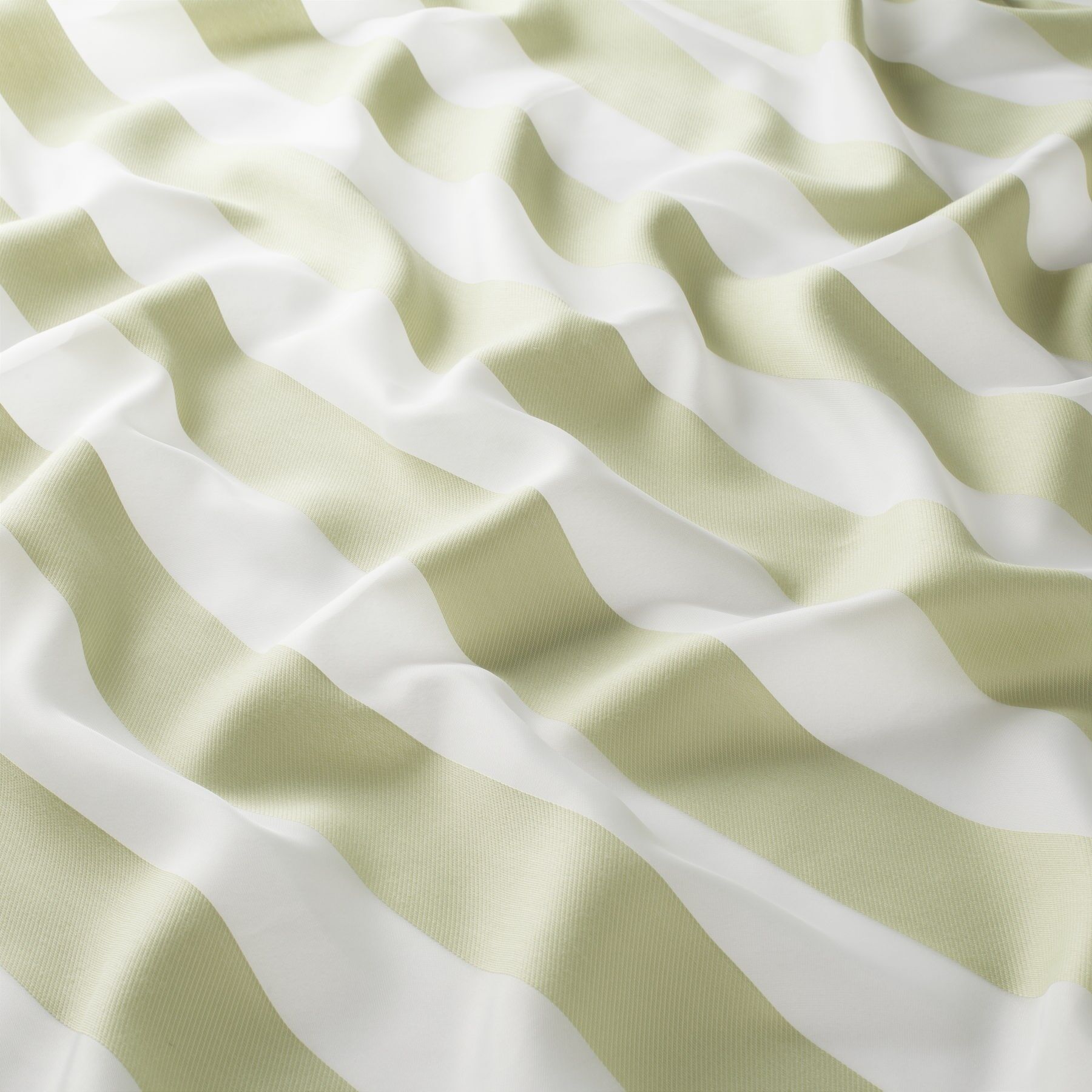 Ja7133 031 Raya Jab Gardinenstoff Meterware Gestreift Gruen