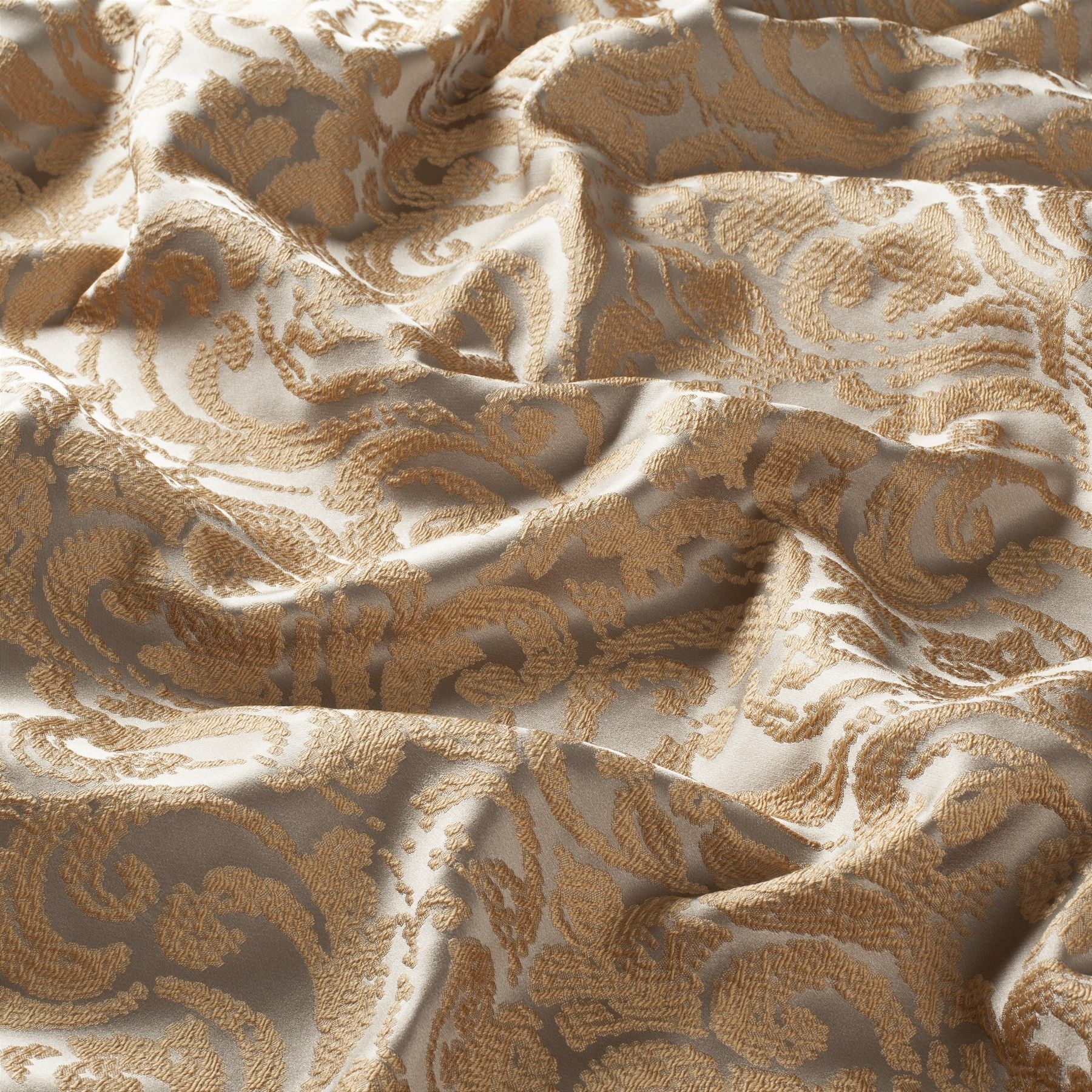 9 7809 072 Brianza Jab Vorhangstoff Meterware Gemustert Beige