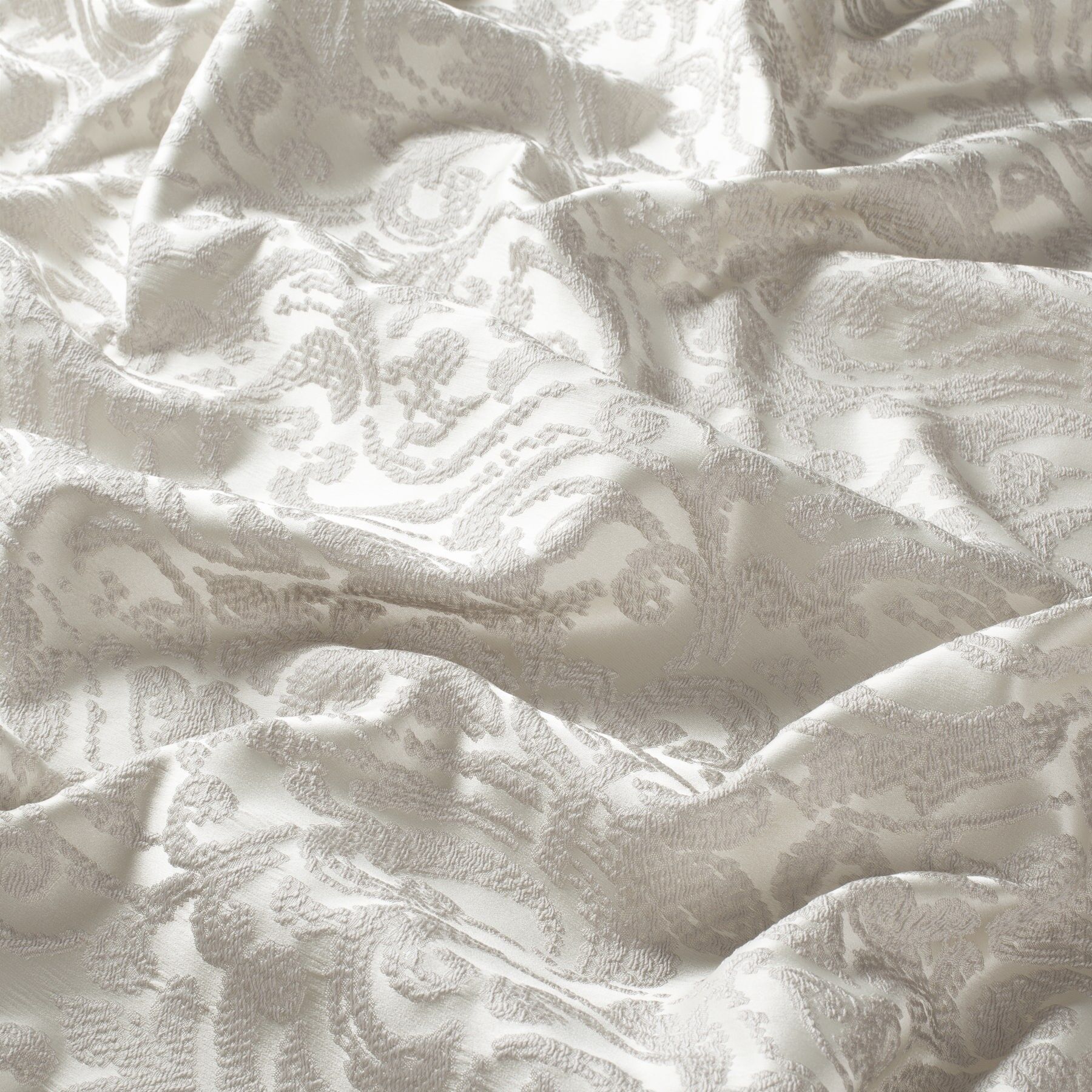 9 7809 091 Brianza Jab Vorhangstoff Meterware Gemustert Grau