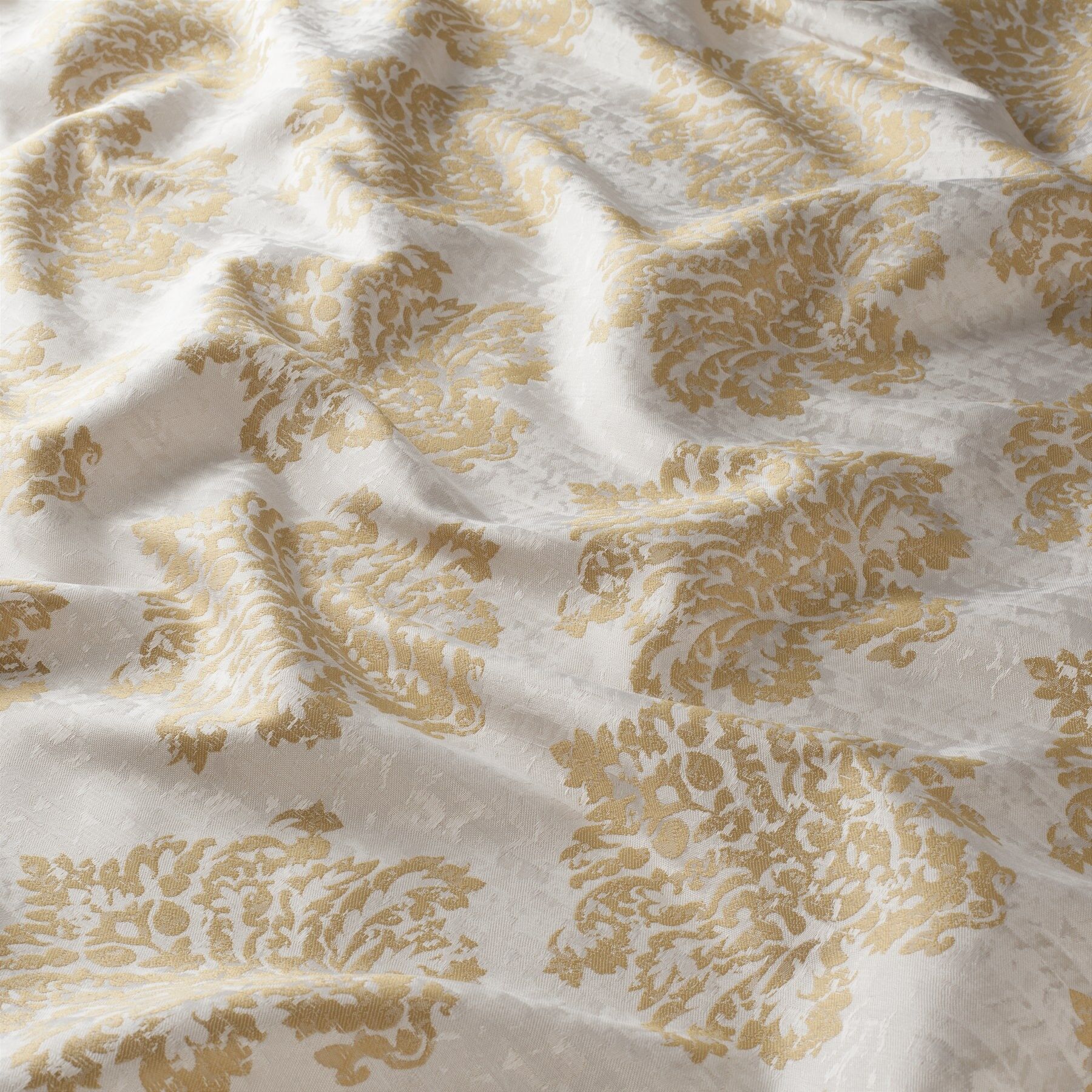 Ja7069 040 Palace Jab Vorhangstoff Meterware Gemustert Gelb