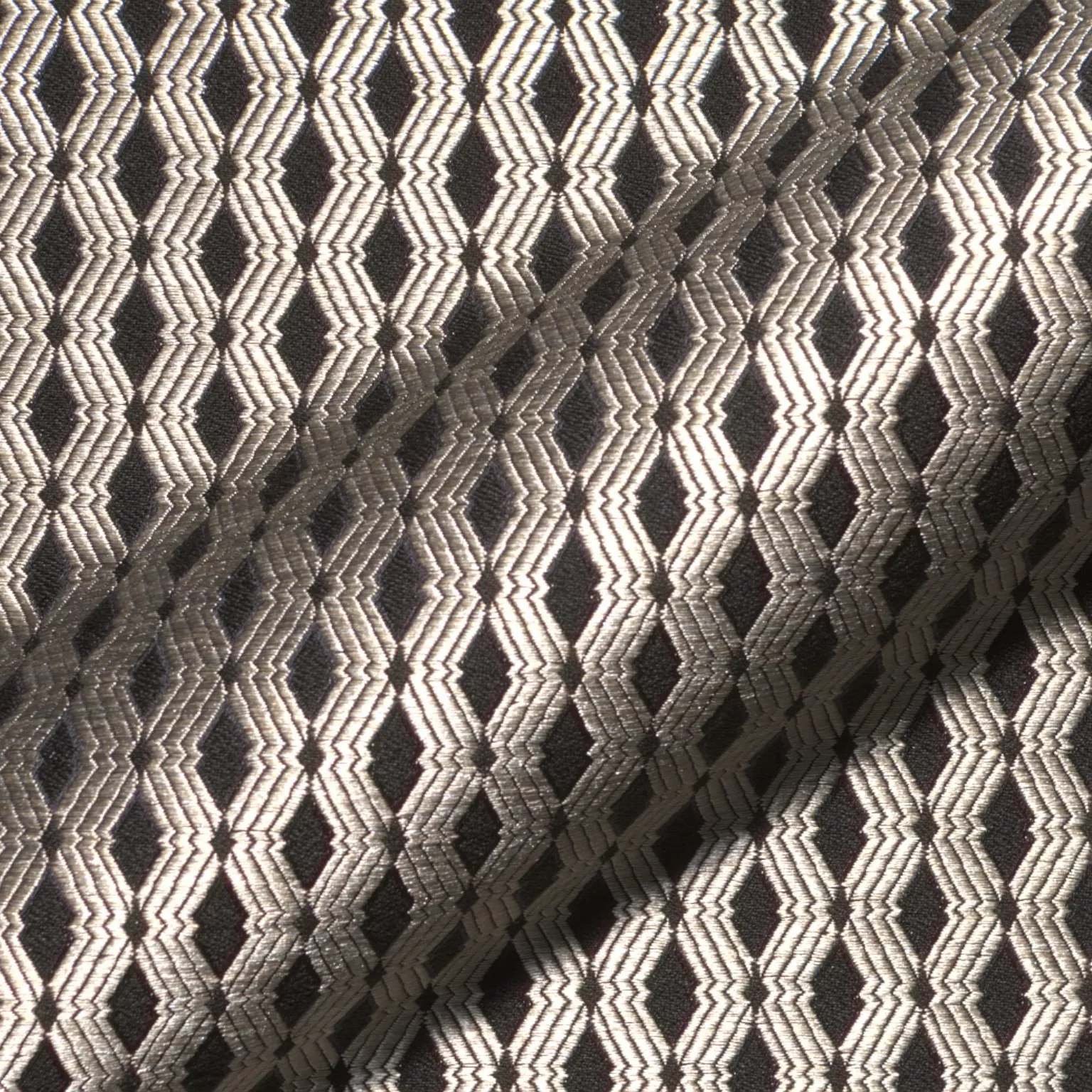 Baronesse Arietta 700 Hoepke Q2 Moebelstoff Gemustert Schwarz