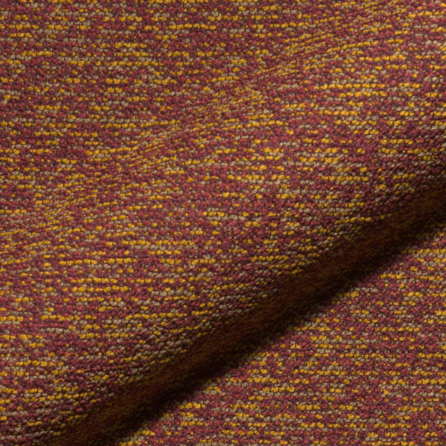 Paradiso Fares 433 Hoepke Paradiso Moebelstoff Gemustert Rot