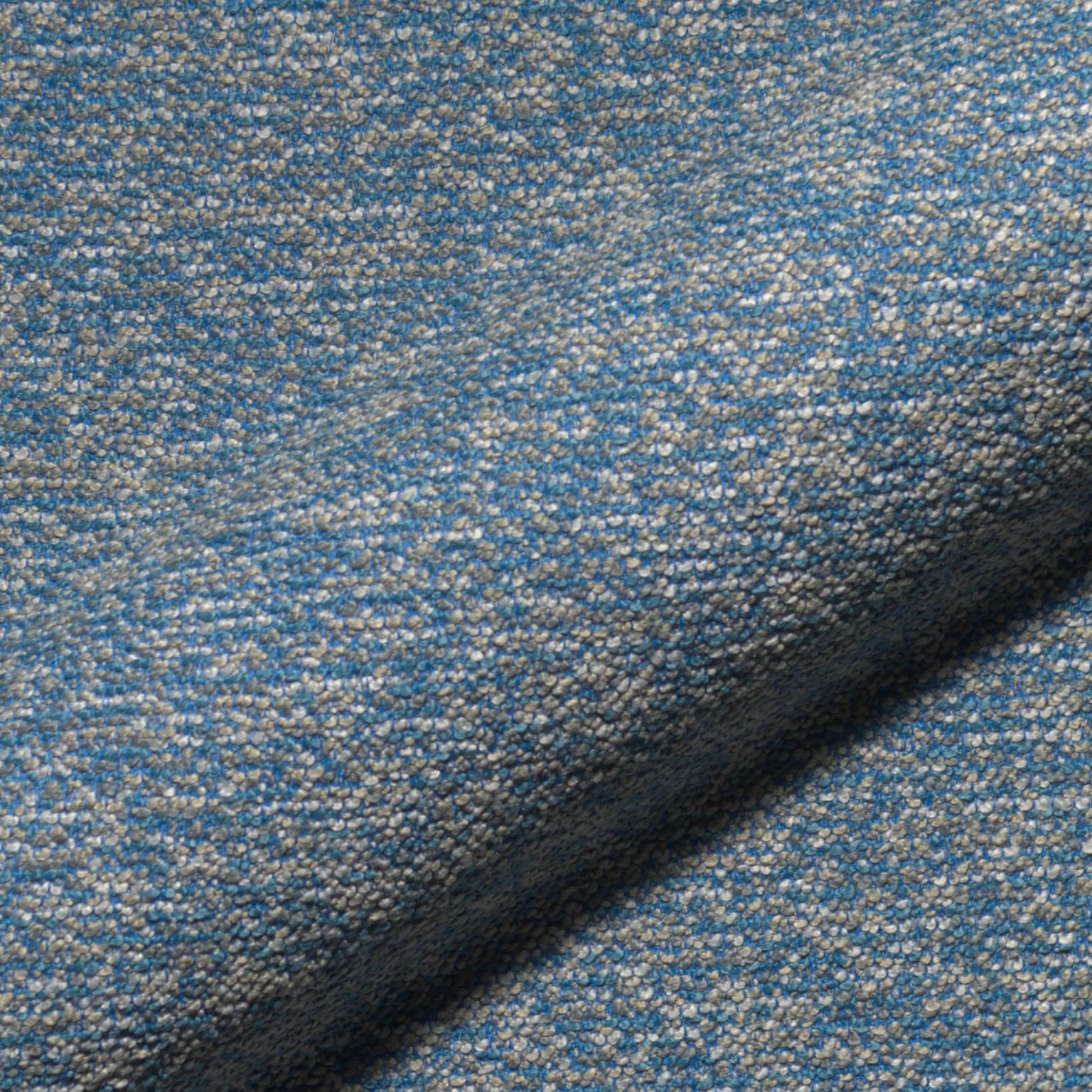 Paradiso Fares 436 Hoepke Paradiso Moebelstoff Gemustert Blau