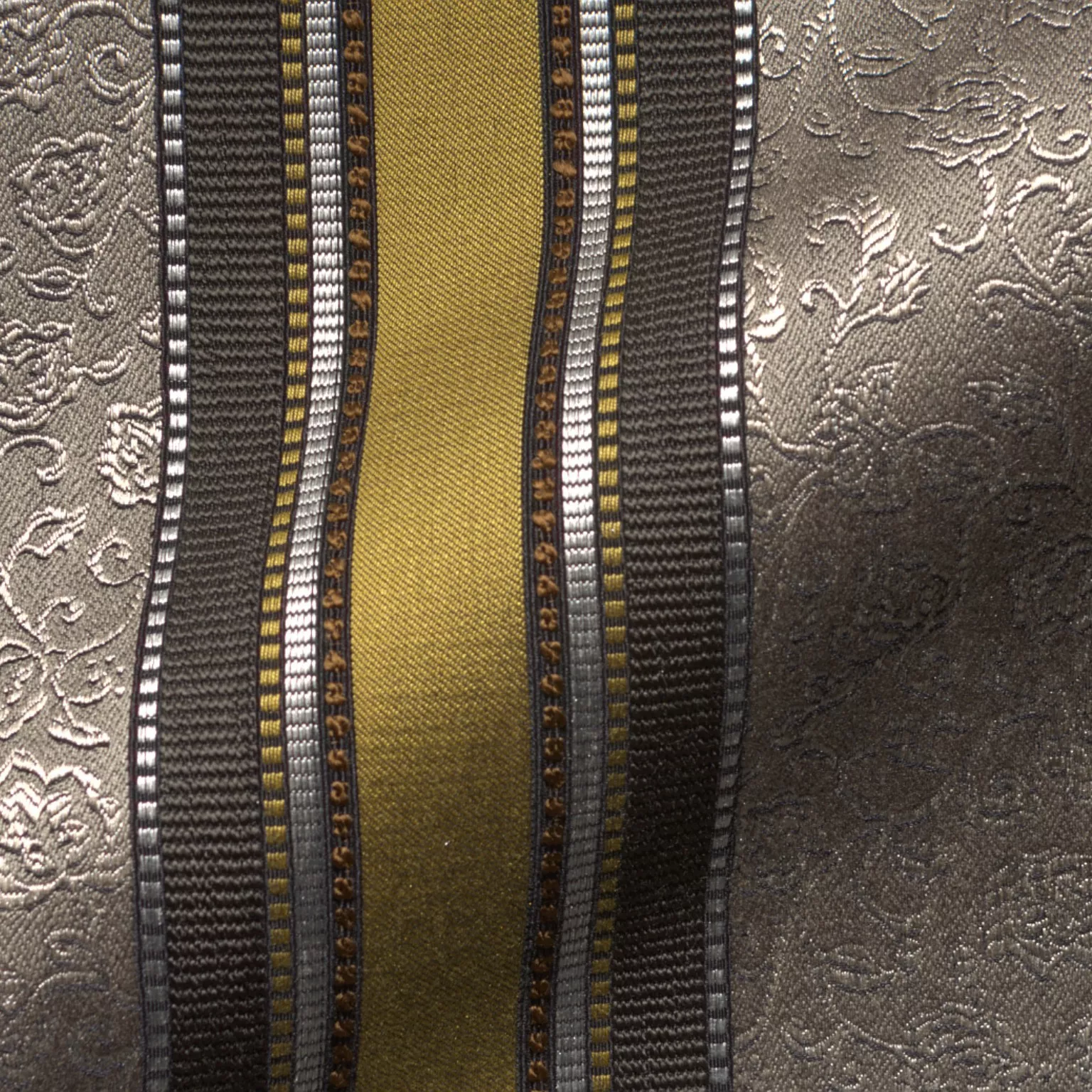 Baronesse Valetto 751 Hoepke Q2 Moebelstoff Floral Gemustert Braun