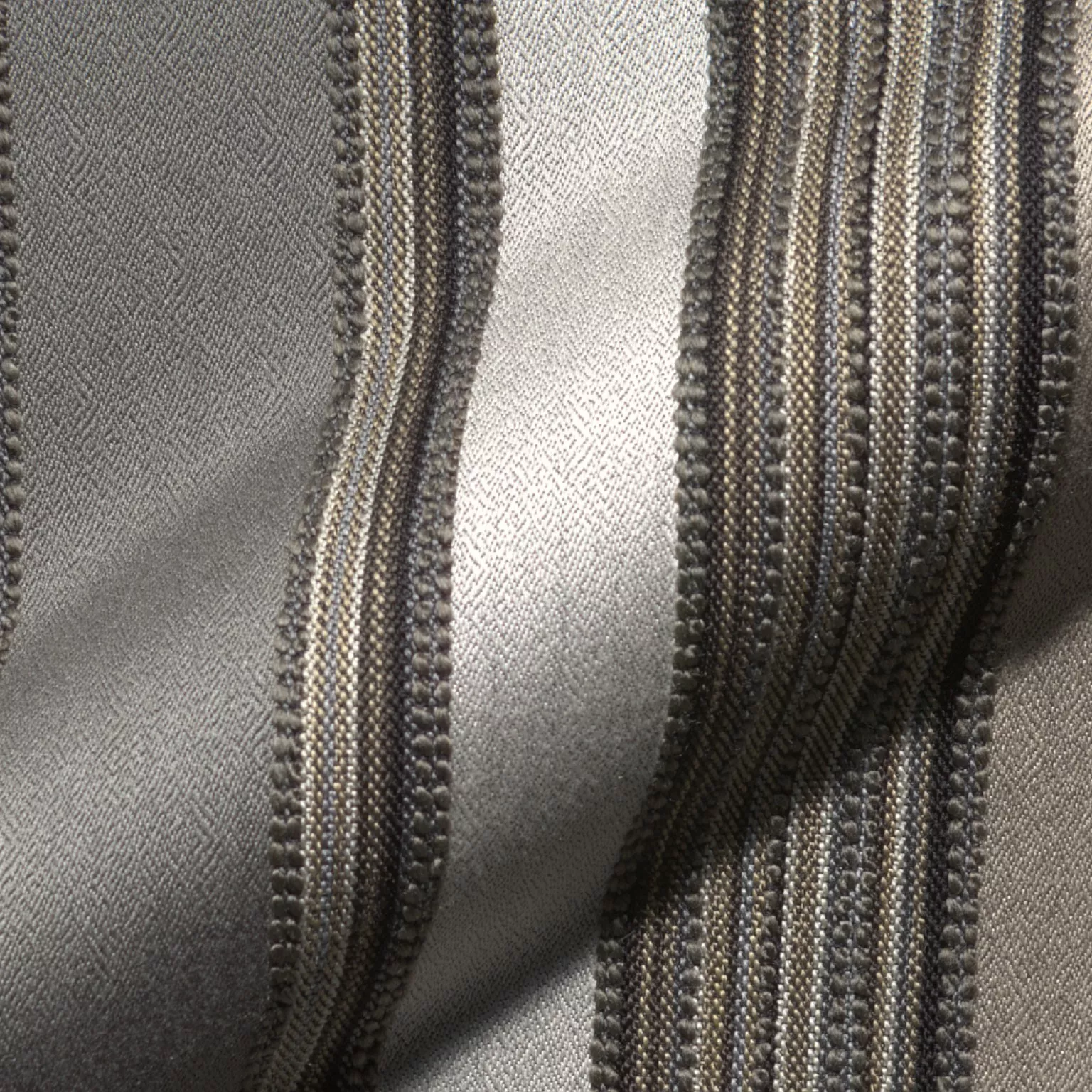 Carvelli 831 Hoepke Q2 Melodia Moebelstoff Gestreift Grau