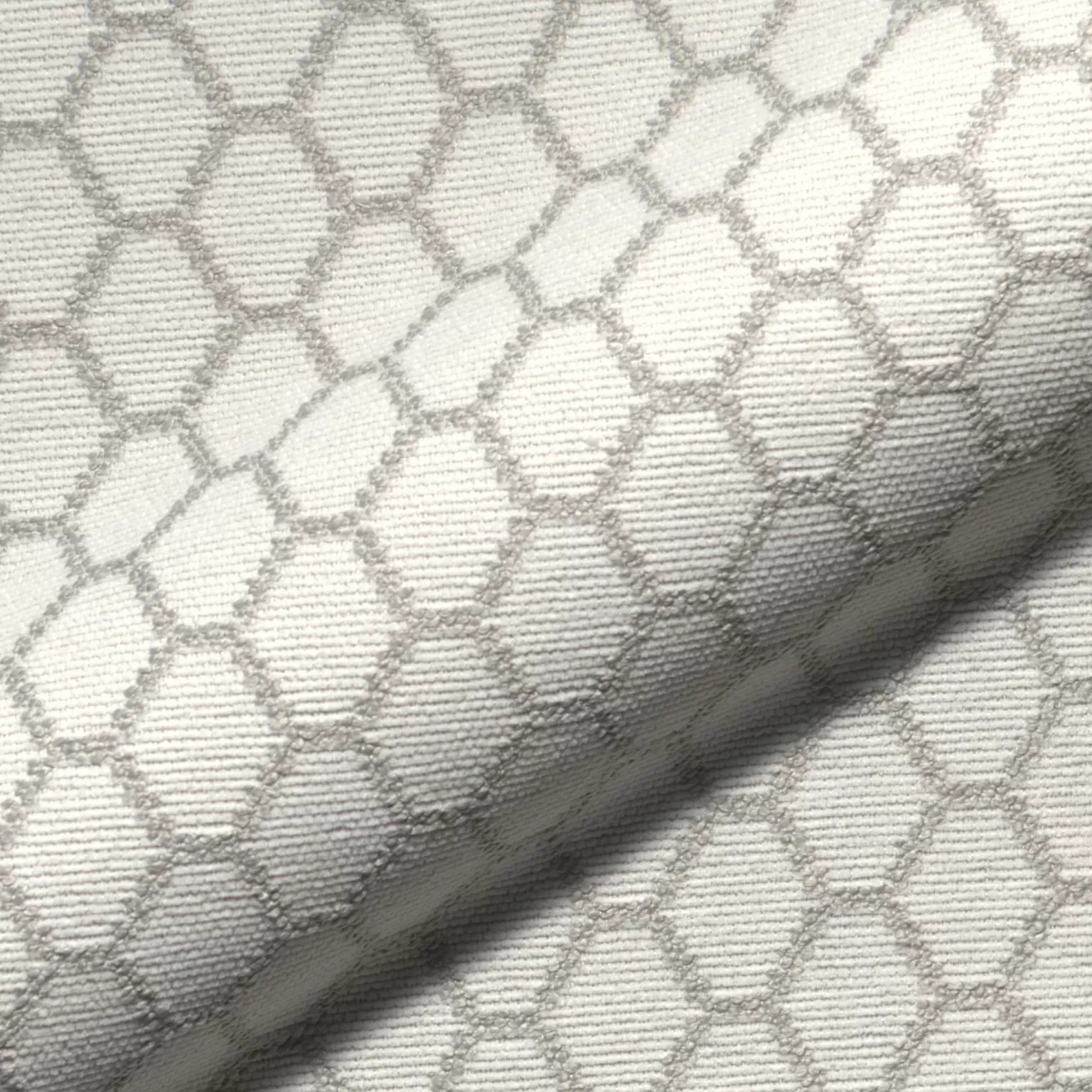 Paradiso Kuredo 415 Hoepke Paradiso Moebelstoff Gemustert Grau