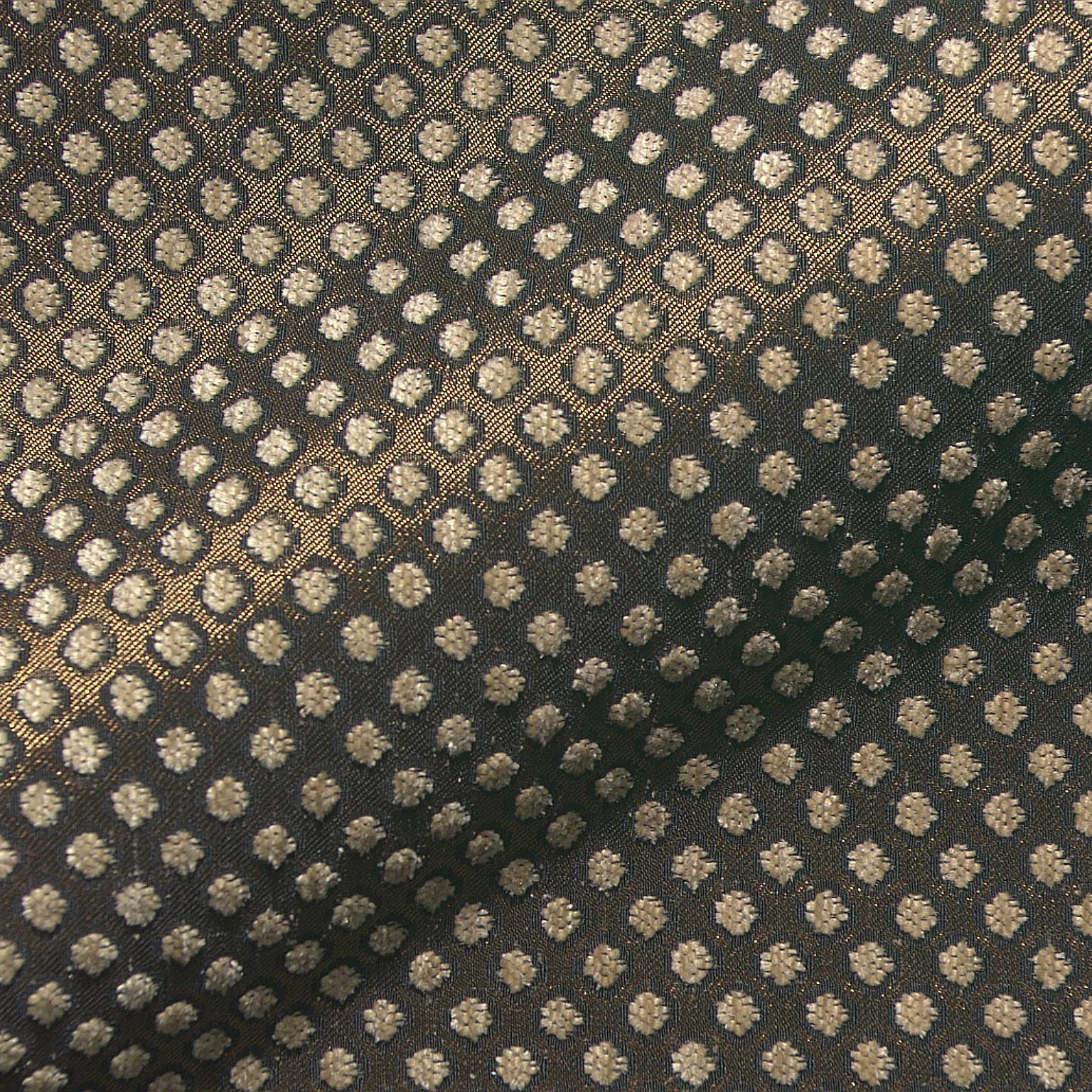 Normandie 531 Hoepke Q2 Epoque Moebelstoff Gemustert Braun Beige